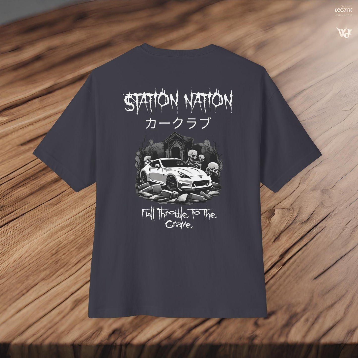 👻 HALLOWEEN LIMITED EDITION Nissan 370z-Premium, Ultra Soft Oversized Boxy Tee