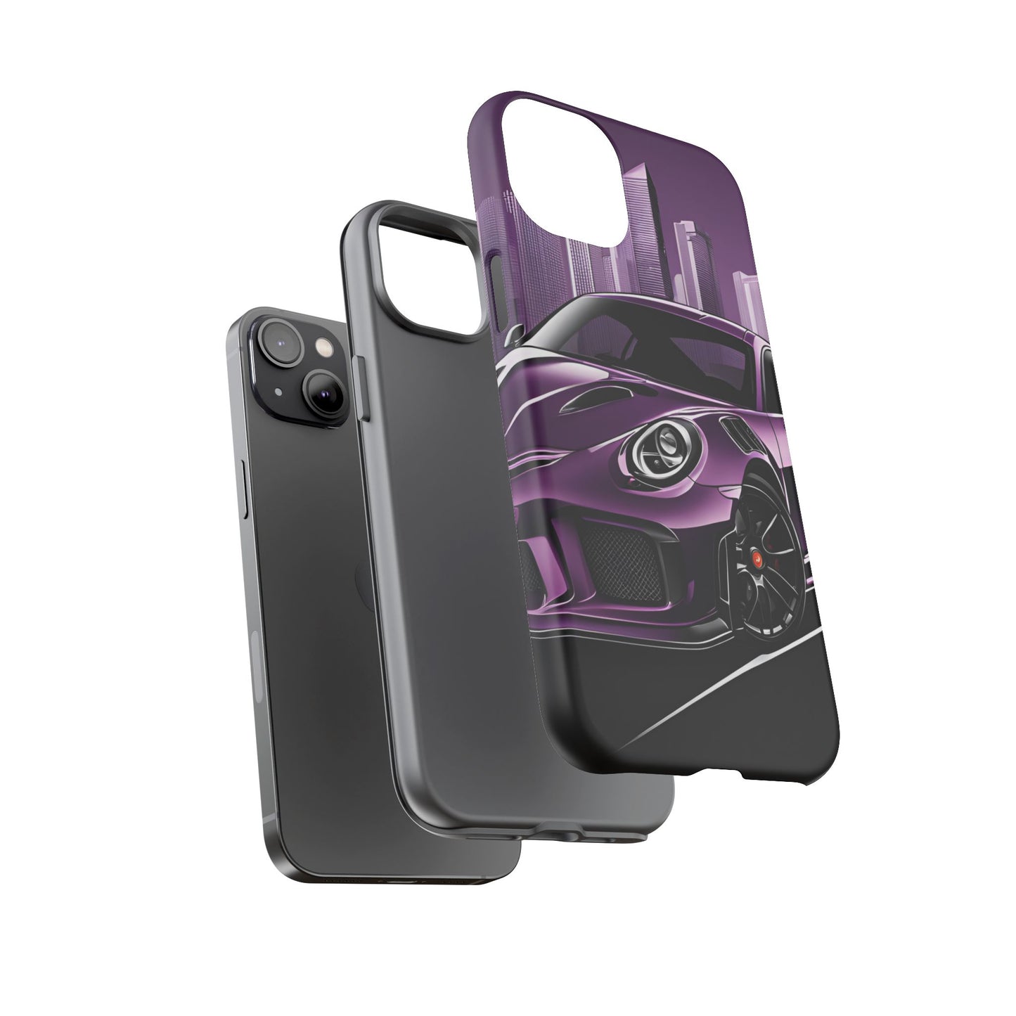 Porsche 911 GT3 RS-Dual Layer Ultra Tough Phone Case Printify by The Night Shift Automotive Apparel