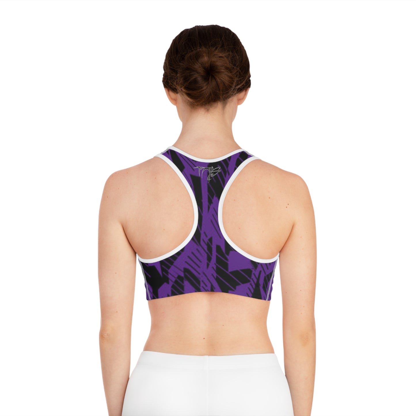 Women's Sports Bra Printify by The Night Shift Automotive Apparel