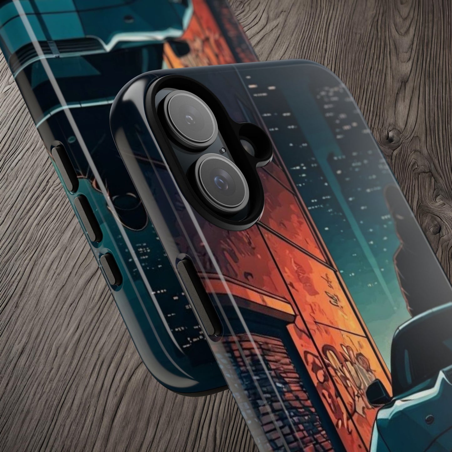 Ford Mustang Shelby GT350 Street Life-Dual Layer Ultra Tough Phone Case Printify by The Night Shift Automotive Apparel