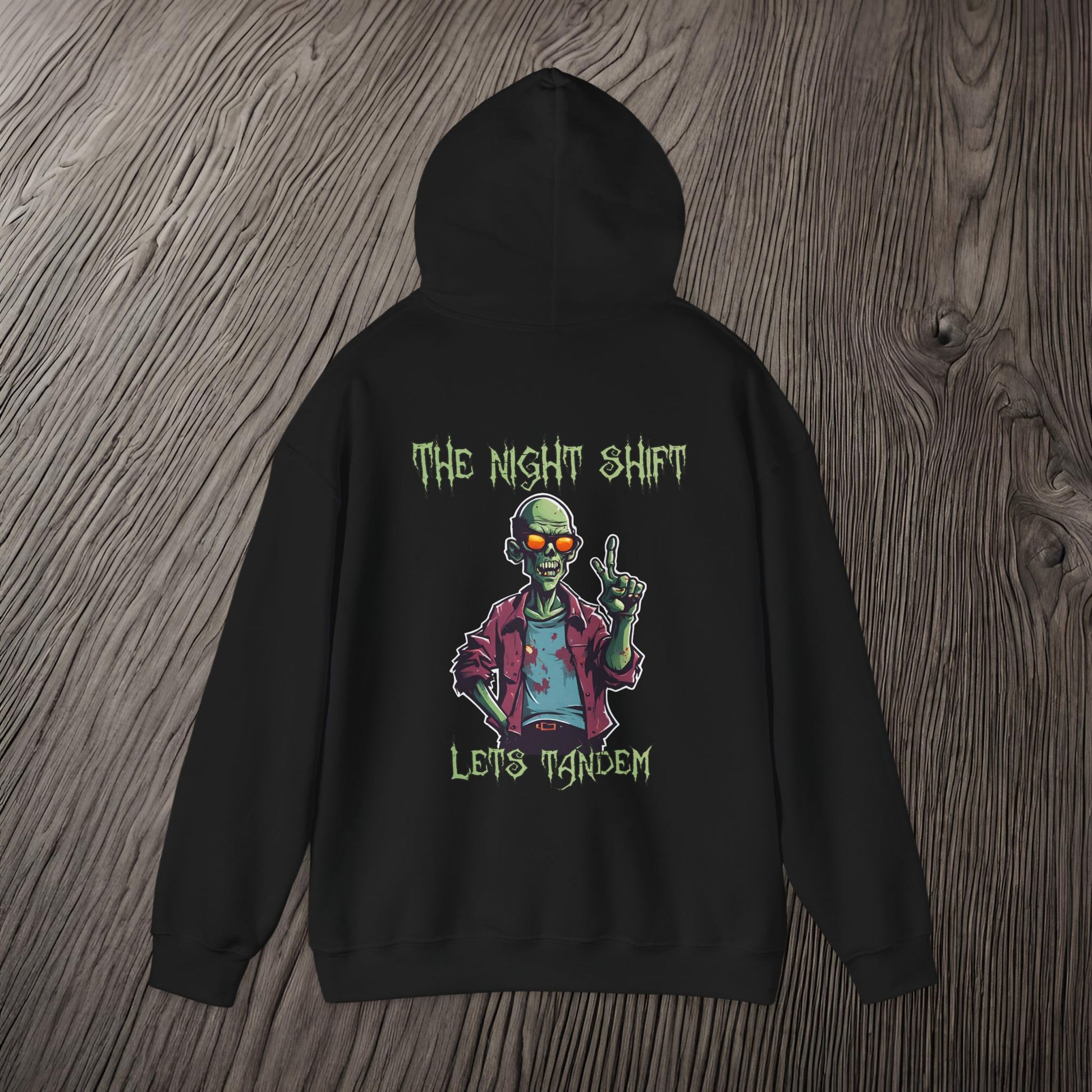 Lets Tandem Zombie-Ultra Soft, Premium Hoodie Printify by The Night Shift Automotive Apparel