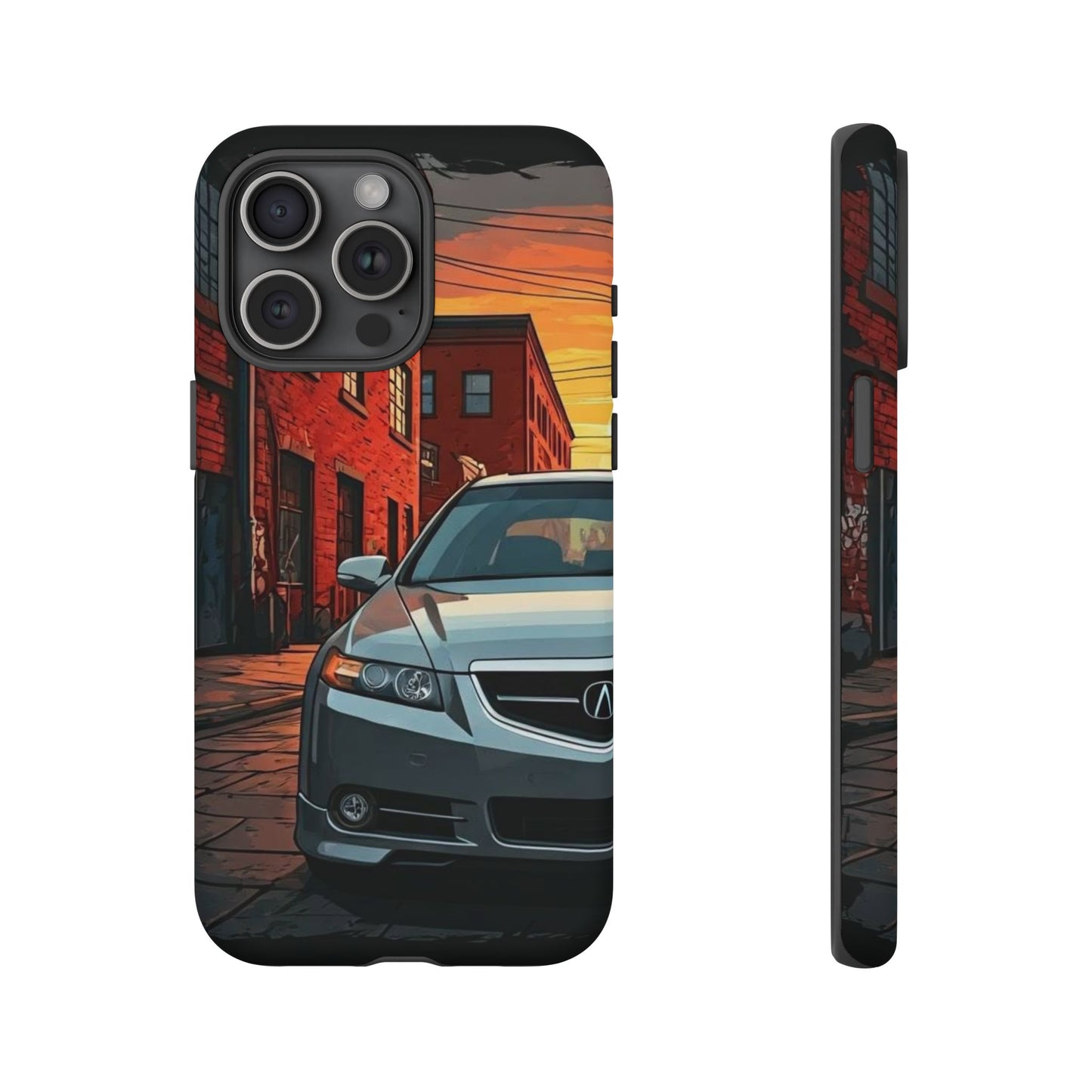 Acura TL Street Life-Dual Layer Ultra Tough Phone Case Printify by The Night Shift Automotive Apparel