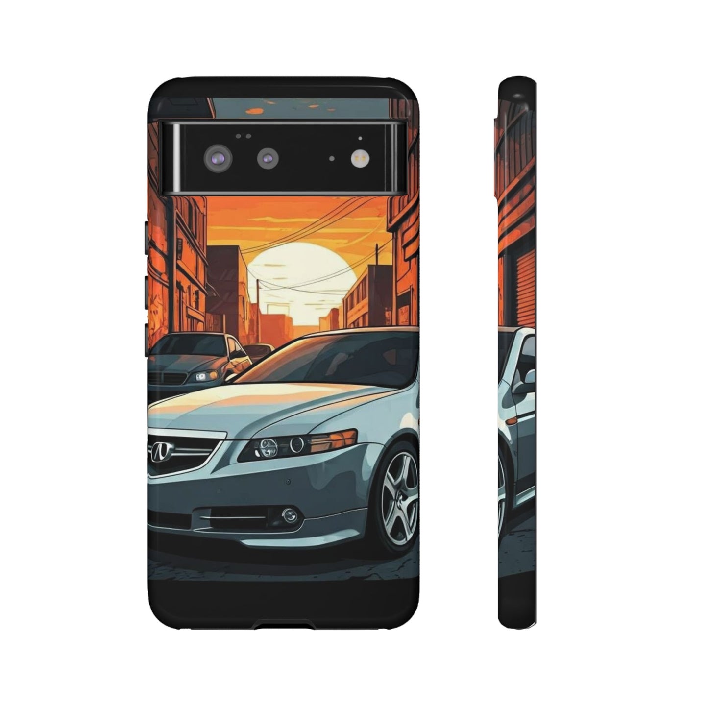 Acura TL Street Life-Dual Layer Ultra Tough Phone Case Printify by The Night Shift Automotive Apparel