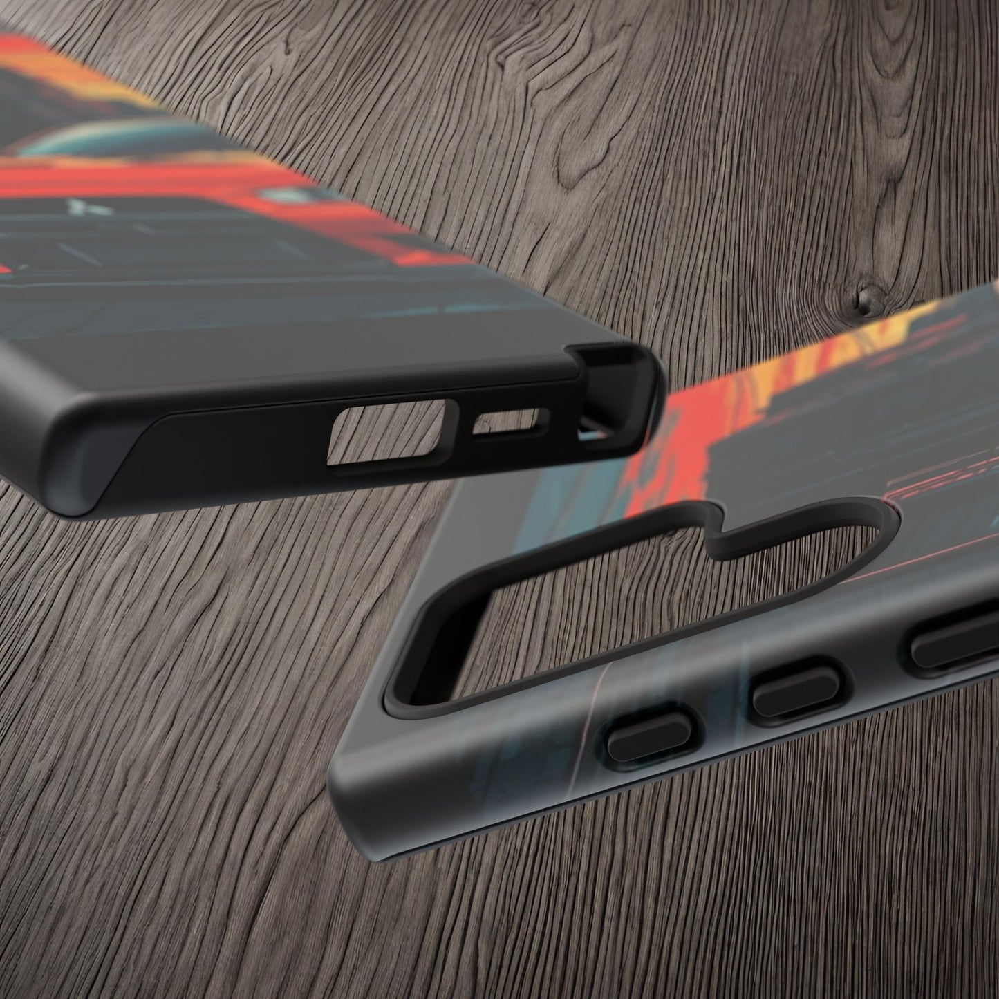 Mitsubishi Evo X Street Life-Dual Layer Ultra Tough Phone Case Printify by The Night Shift Automotive Apparel