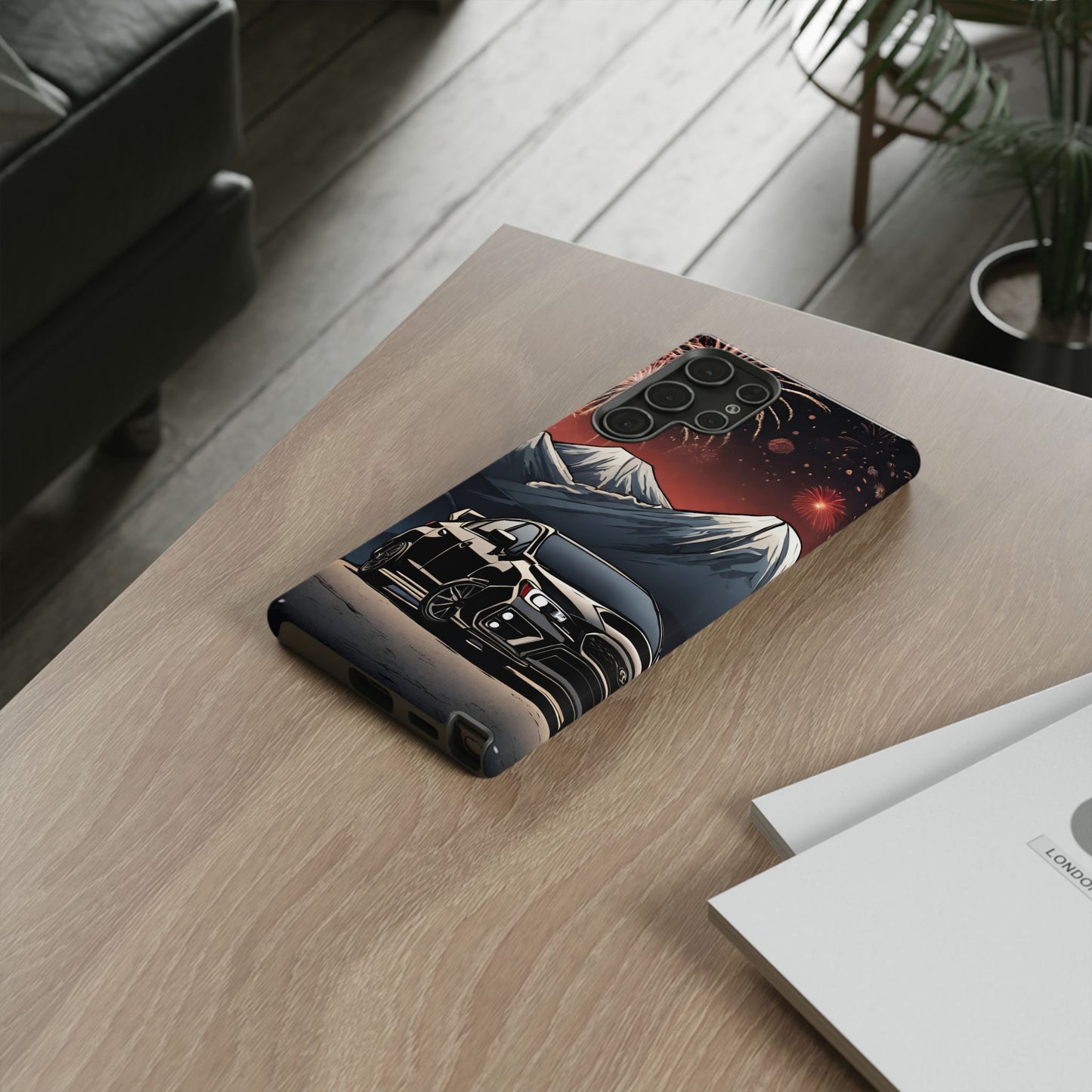 Subaru WRX/STI Fireworks-Dual Layer Ultra Tough Phone Case Samsung Galaxy S22 Ultra Glossy Printify by The Night Shift Automotive Apparel