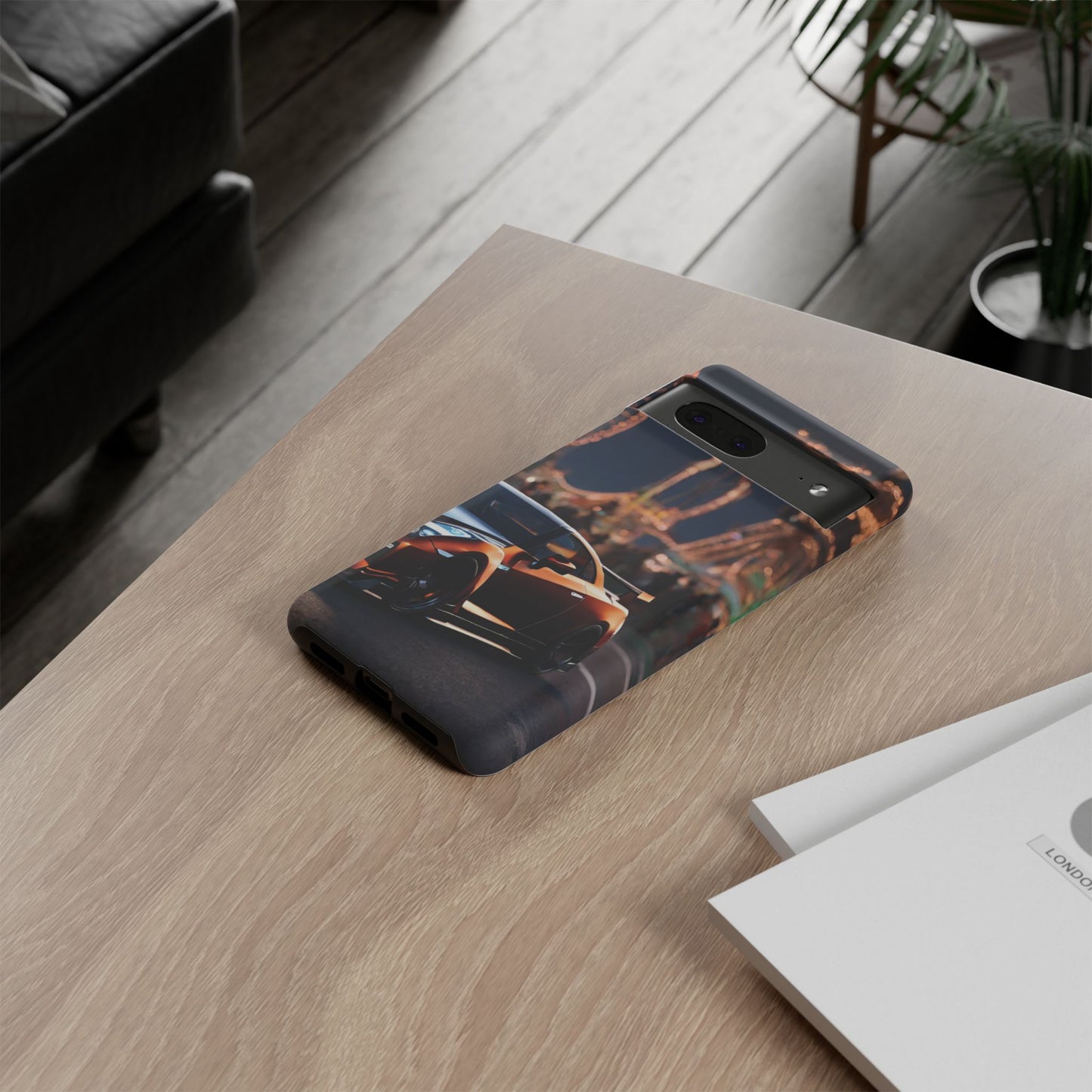 Nissan GTR R35-Dual Layer Ultra Tough Phone Case Google Pixel 7 Matte Printify by The Night Shift Automotive Apparel