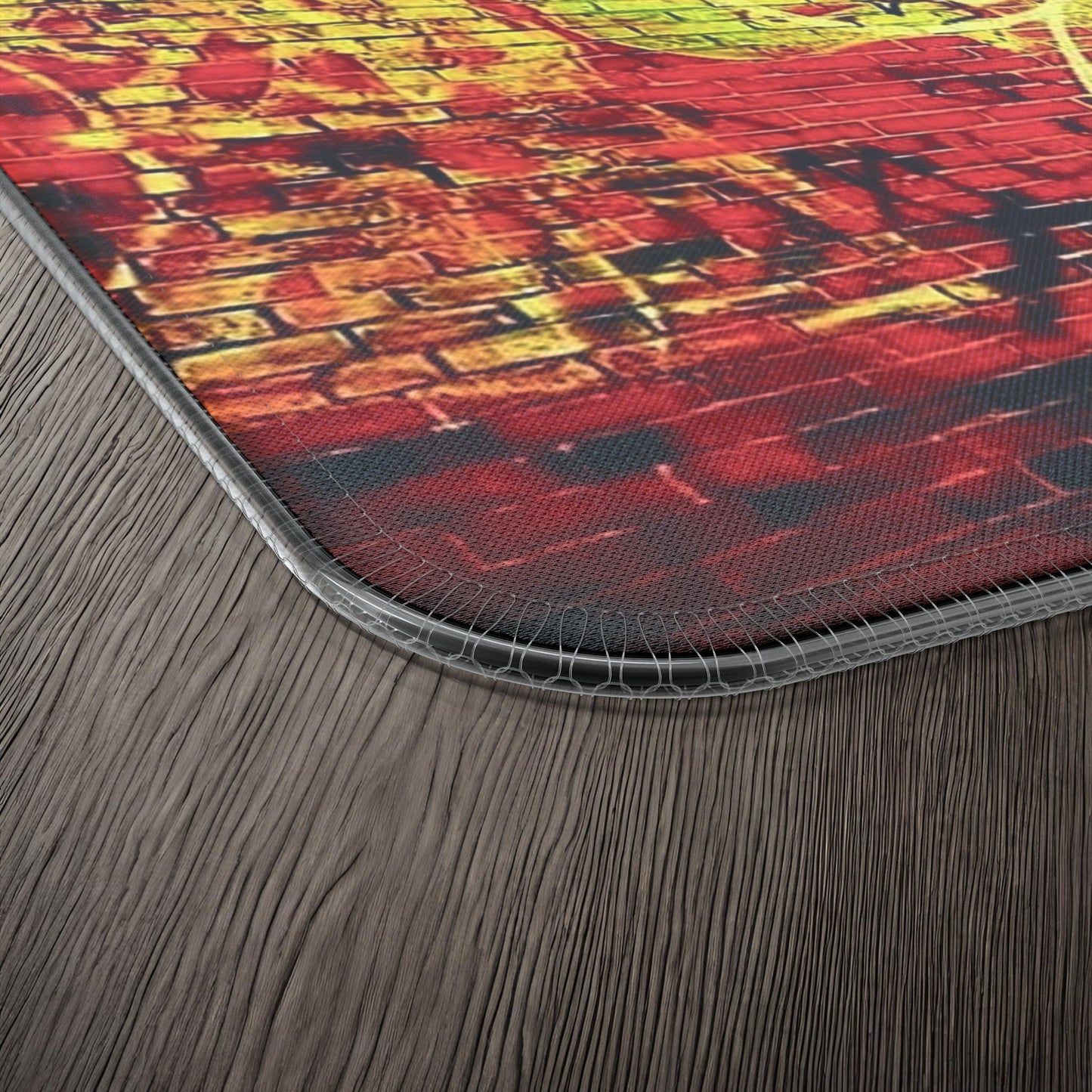 Sport Bike Street Life-LED Gaming Mouse Pad with Wireless Charging Printify by The Night Shift Automotive Apparel