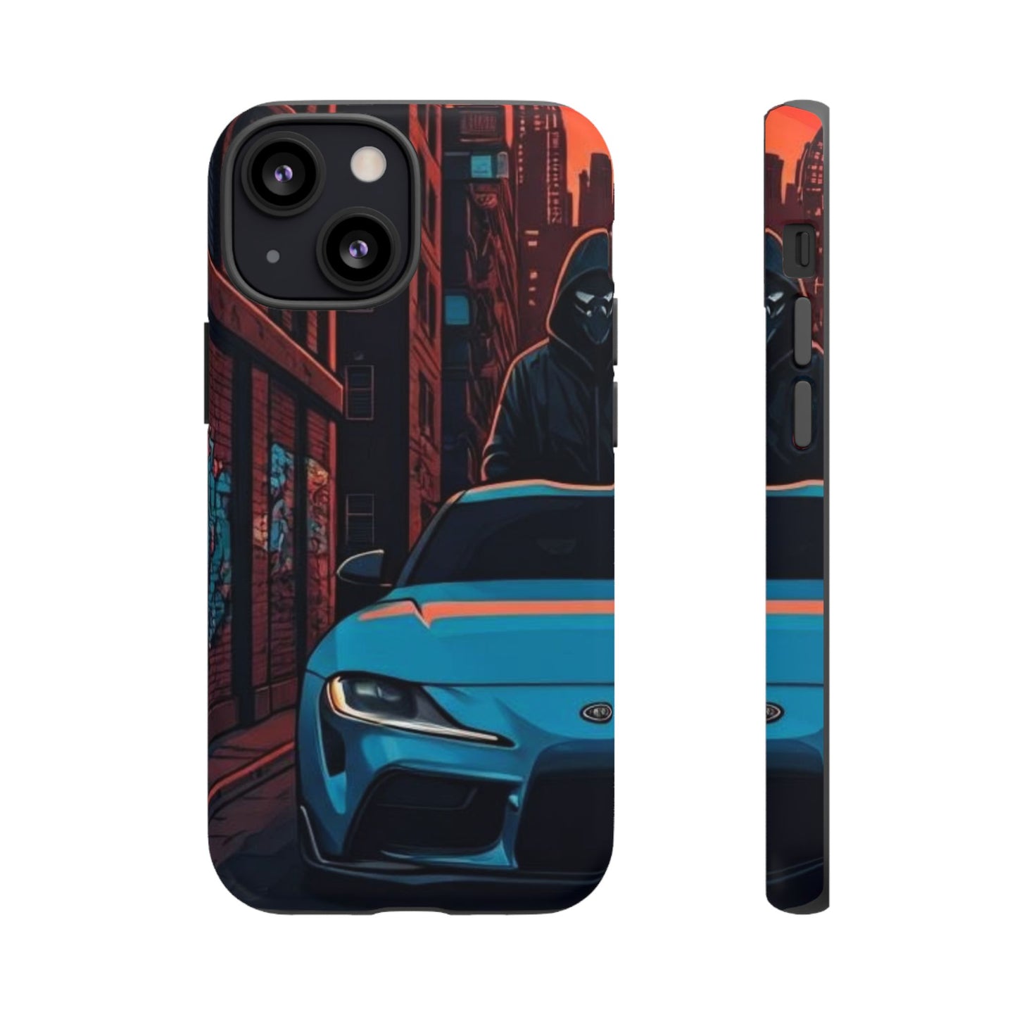 Toyota Supra MK-V Street Life-Dual Layer Ultra Tough Phone Case Printify by The Night Shift Automotive Apparel