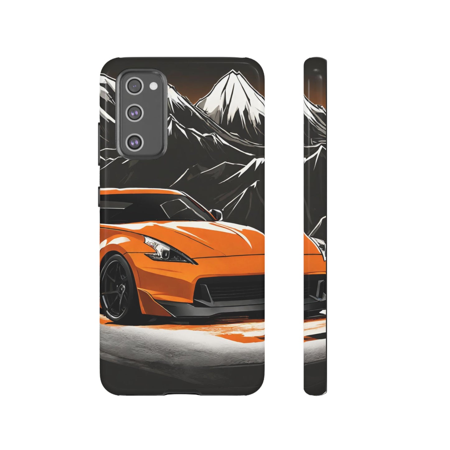 Nissan 370Z Mt Fuji-Dual Layer Ultra Tough Phone Case Printify by The Night Shift Automotive Apparel
