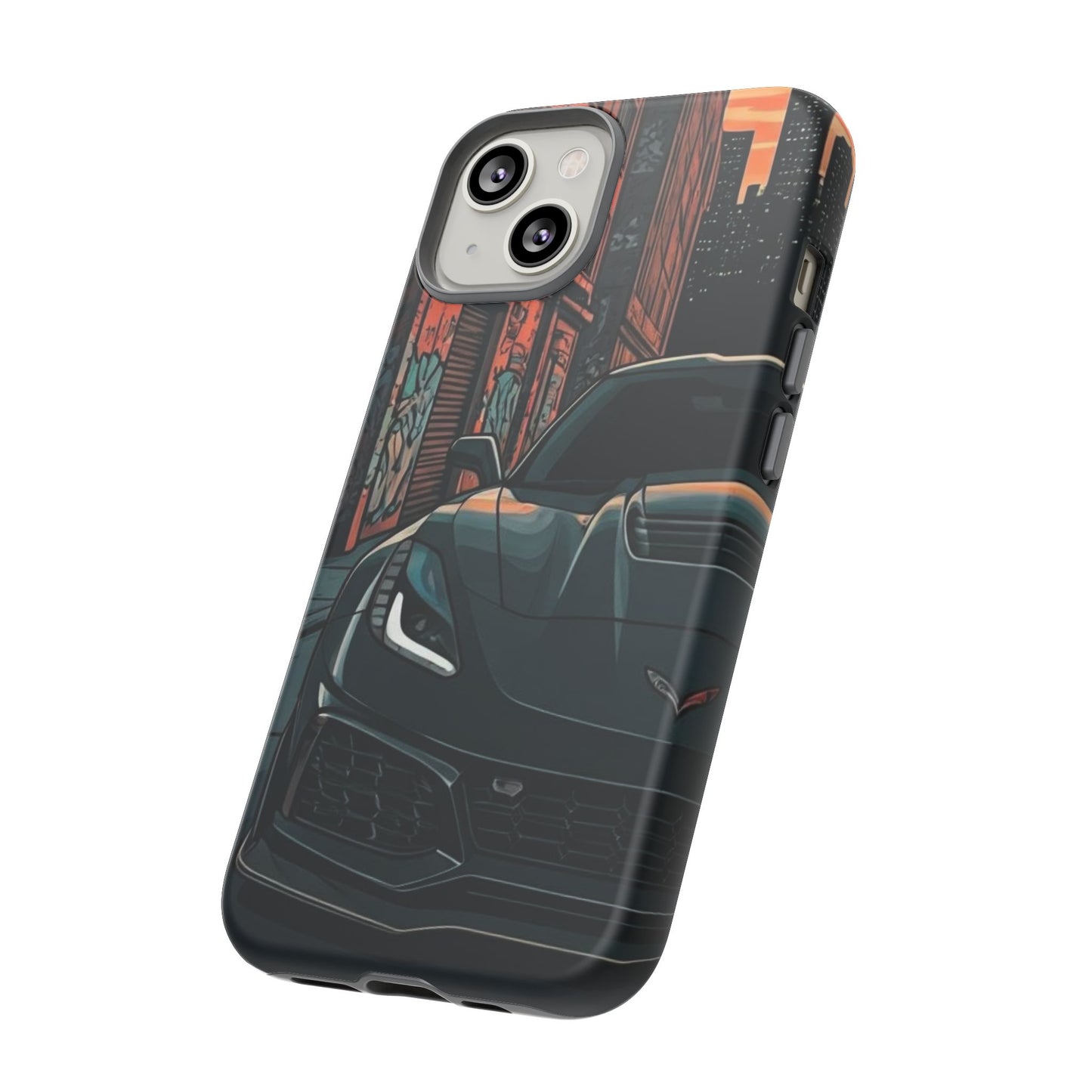 Chevy Corvette C7 Street Life-Dual Layer Ultra Tough Phone Case Printify by The Night Shift Automotive Apparel
