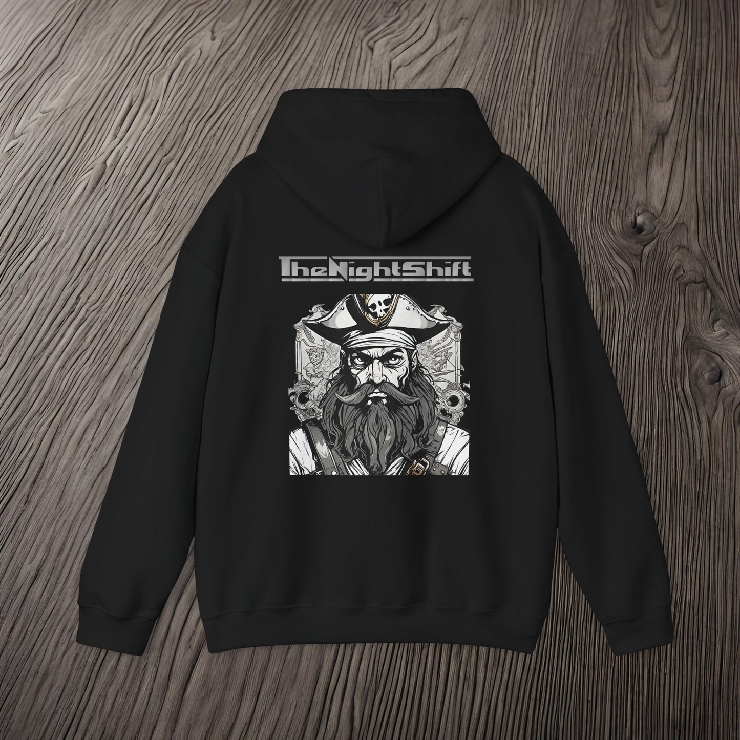 Pirate-Ultra Soft, Premium Hoodie Printify by The Night Shift Automotive Apparel