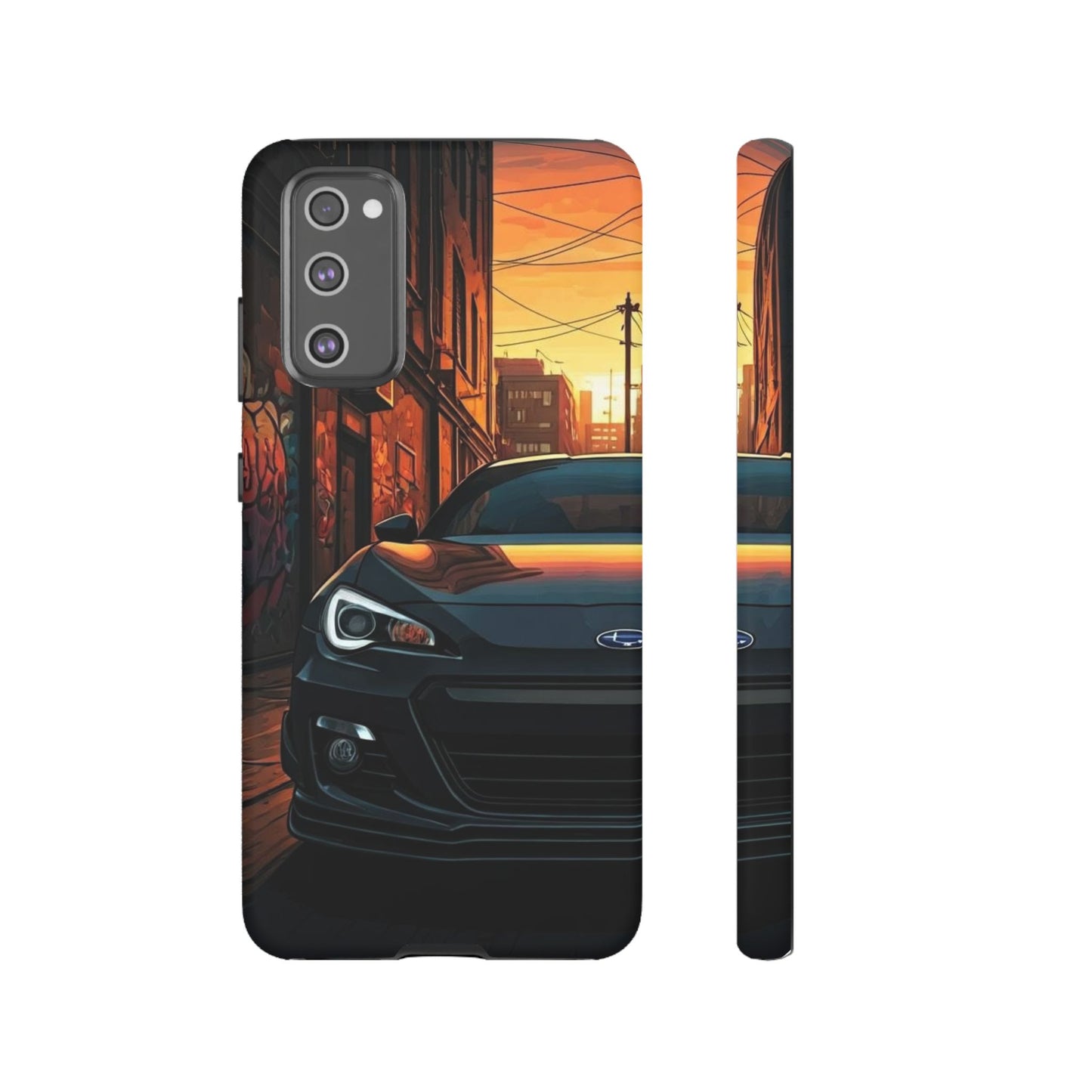 Subaru BRZ Street Life-Dual Layer Ultra Tough Phone Case Printify by The Night Shift Automotive Apparel