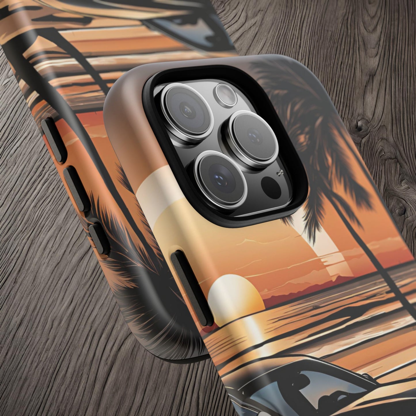 BMW Sunset On The Beach-Dual Layer Ultra Tough Phone Case Printify by The Night Shift Automotive Apparel