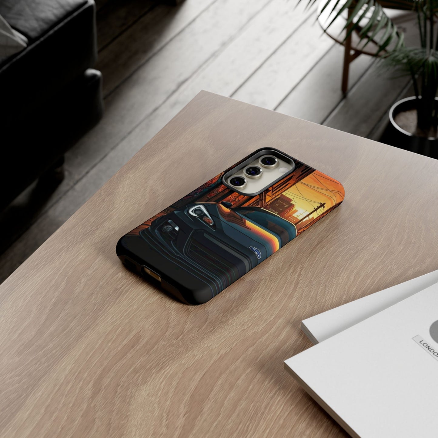Subaru BRZ Street Life-Dual Layer Ultra Tough Phone Case Samsung Galaxy S23 Matte Printify by The Night Shift Automotive Apparel