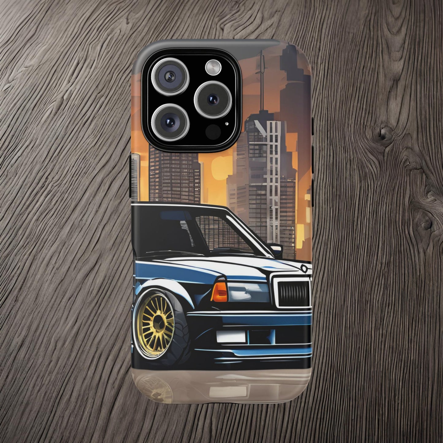 Mercedes Benz 190e Evo-Dual Layer Ultra Tough Phone Case Printify by The Night Shift Automotive Apparel