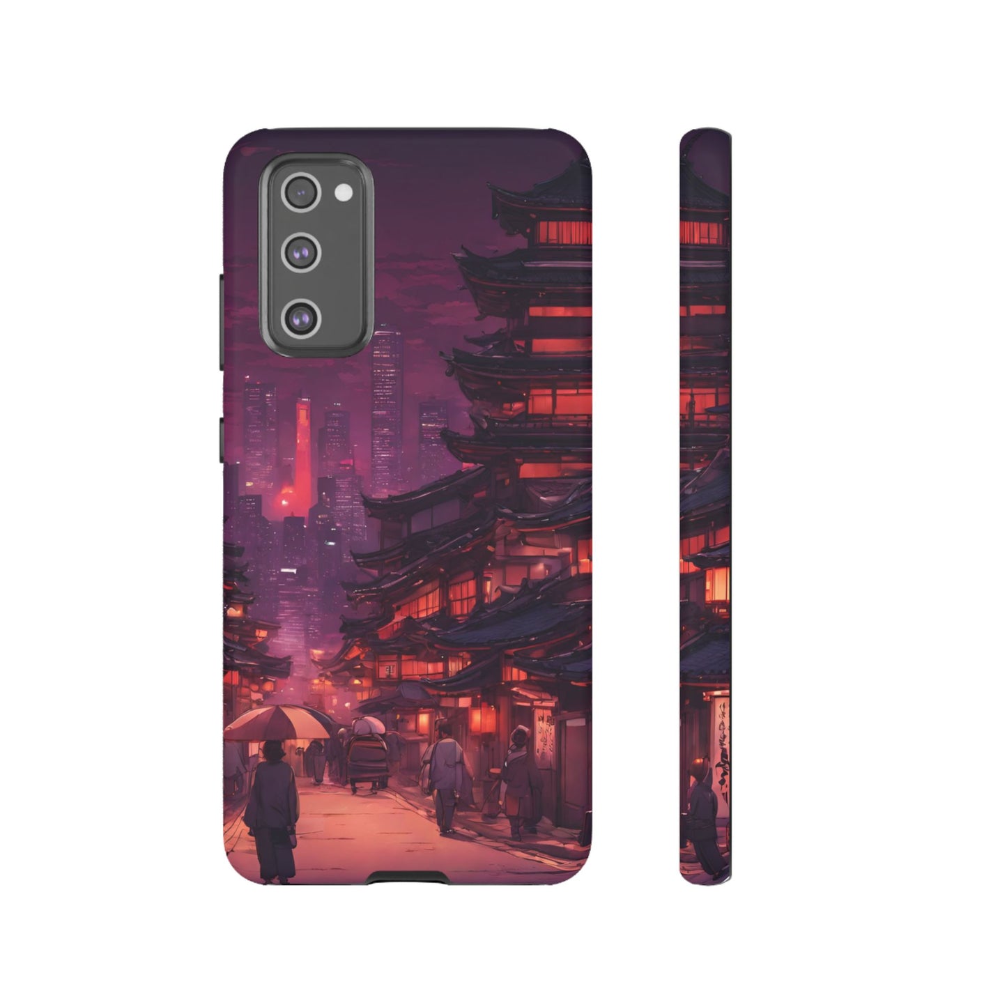 Traditional Japanese Village Countryside-Dual Layer Ultra Tough Phone Case Printify by The Night Shift Automotive Apparel