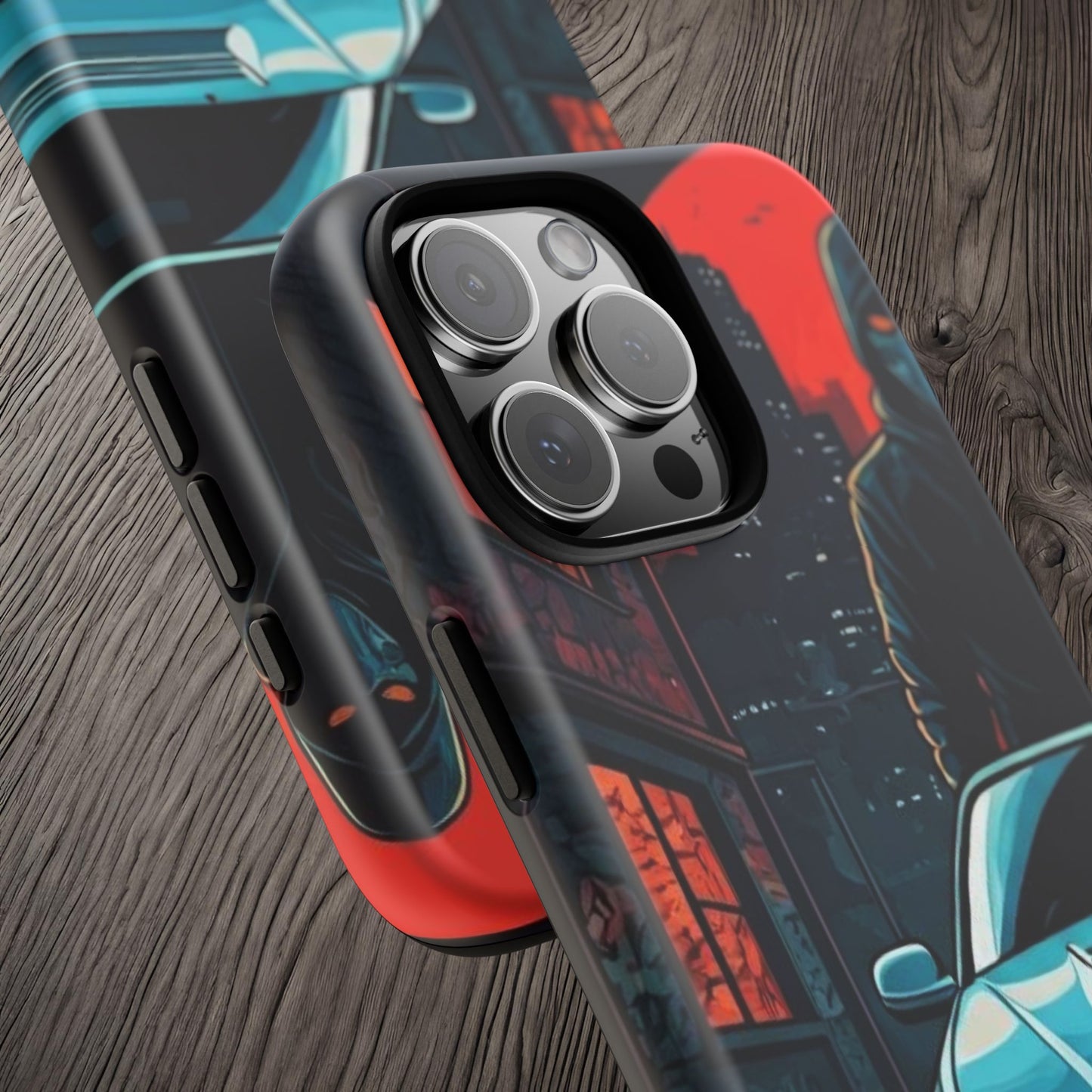 Nissan Skyline R34 Street Life-Dual Layer Ultra Tough Phone Case Printify by The Night Shift Automotive Apparel