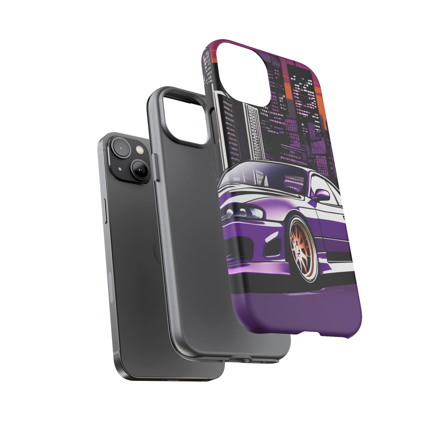 Nissan 240sx S15-Dual Layer Ultra Tough Phone Case Printify by The Night Shift Automotive Apparel