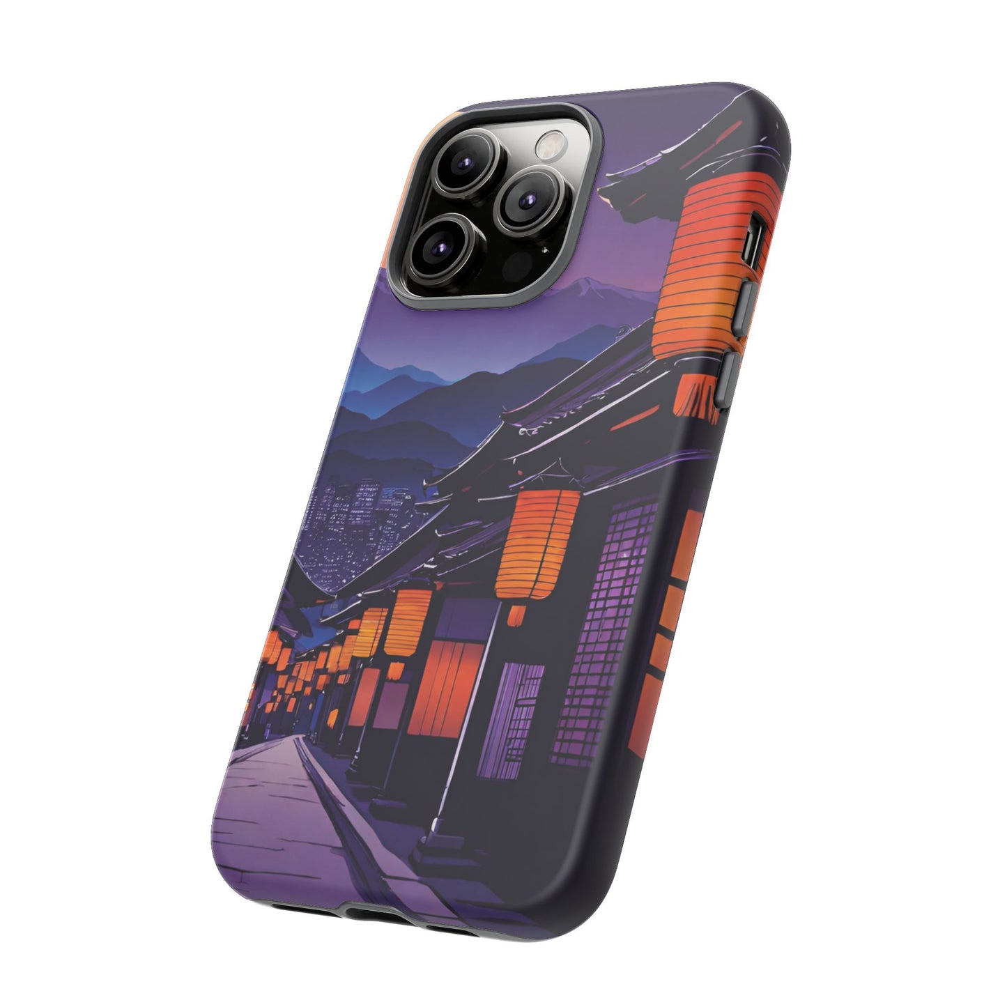 Traditional Japanese Village Countryside-Dual Layer Ultra Tough Phone Case Printify by The Night Shift Automotive Apparel