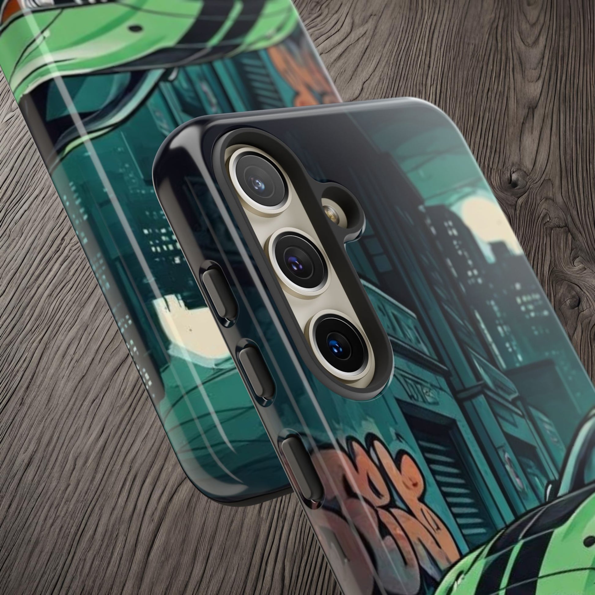 Ford Mustang Shelby GT500 Street Life-Dual Layer Ultra Tough Phone Case Printify by The Night Shift Automotive Apparel