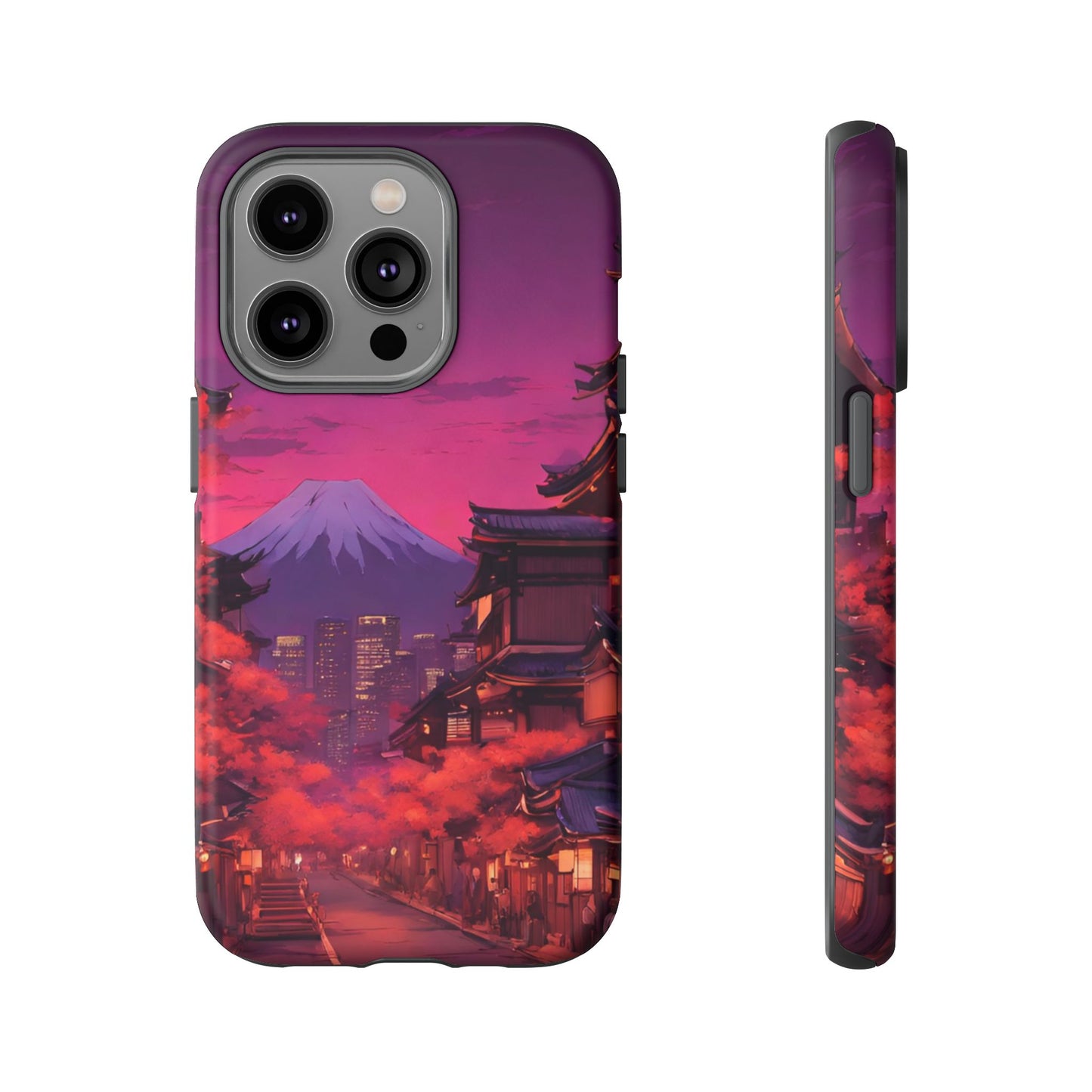 Traditional Japanese Village Countryside-Dual Layer Ultra Tough Phone Case Printify by The Night Shift Automotive Apparel