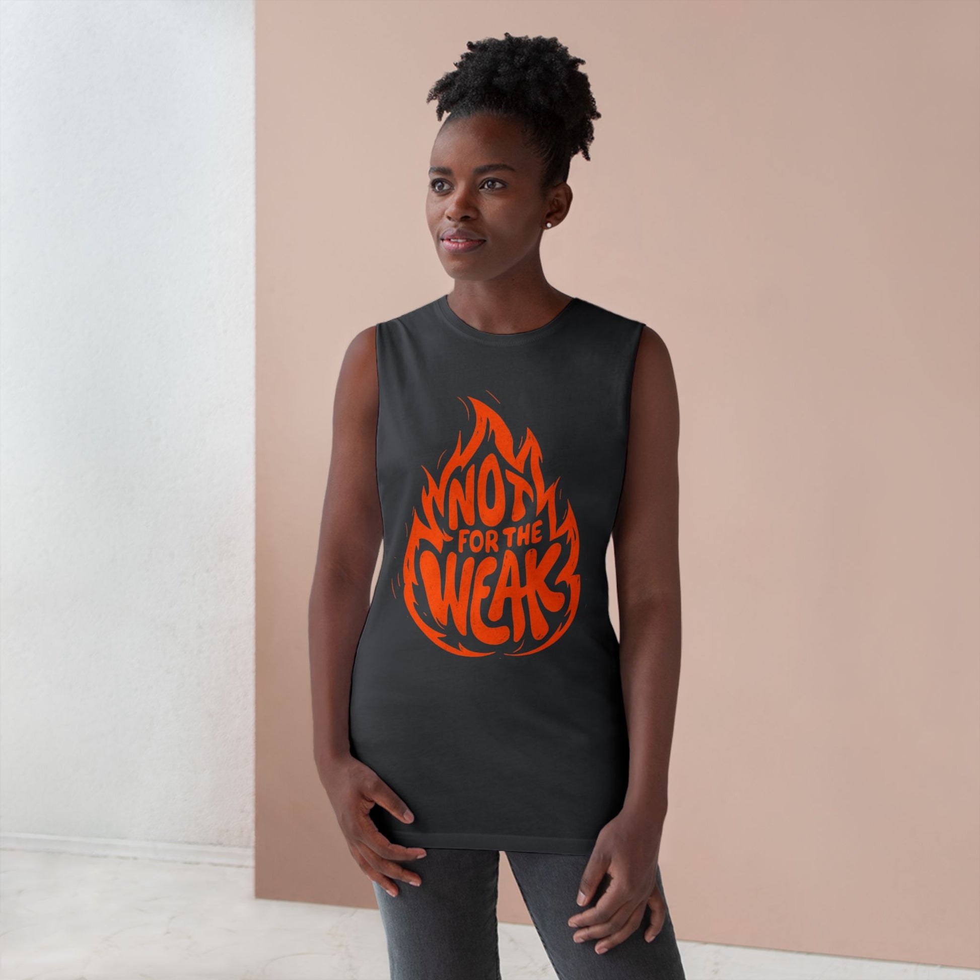 Not For The Weak - Premium Unisex Barnard Tank Top Printify by The Night Shift Automotive Apparel