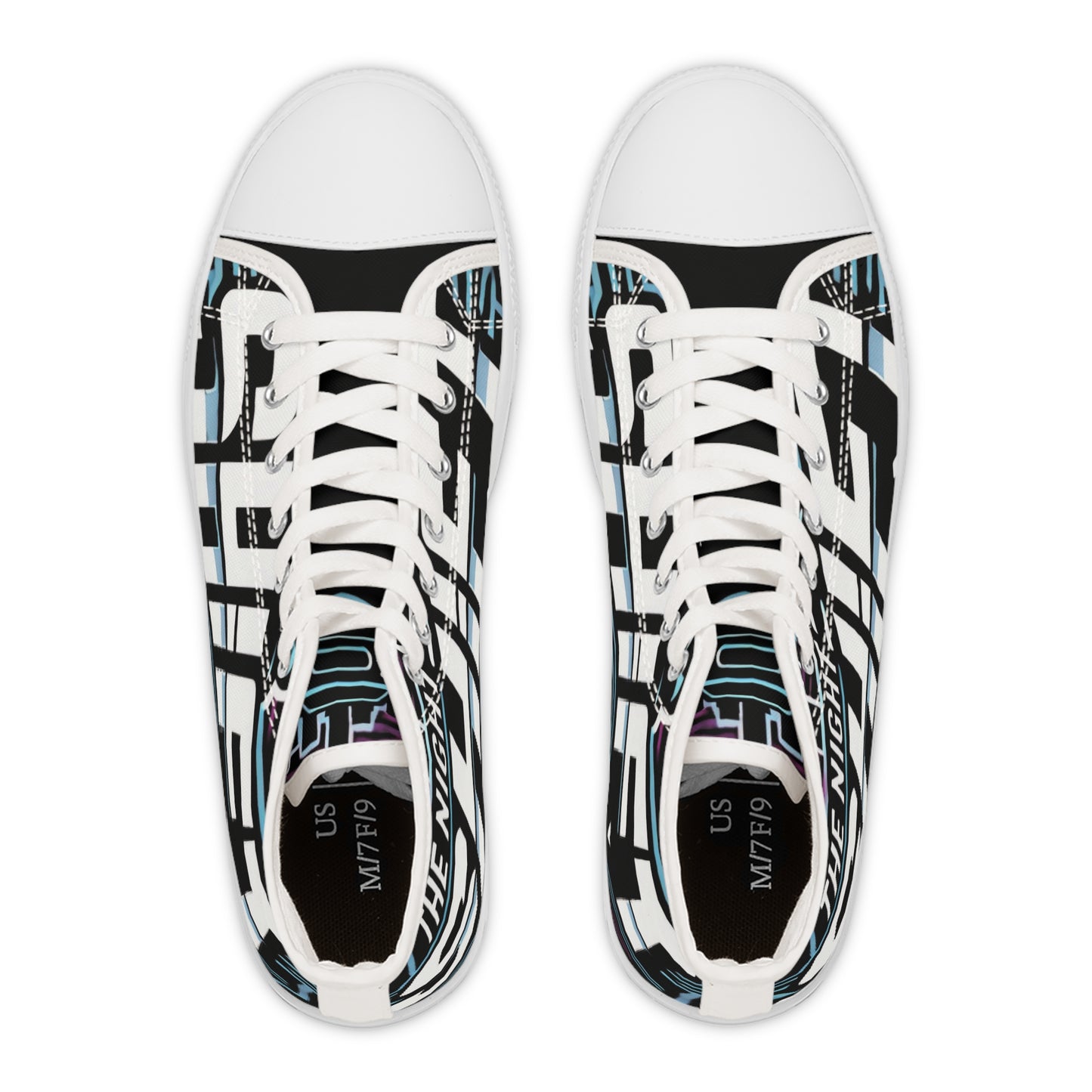 The Night Shift-Women's Canvas High Tops