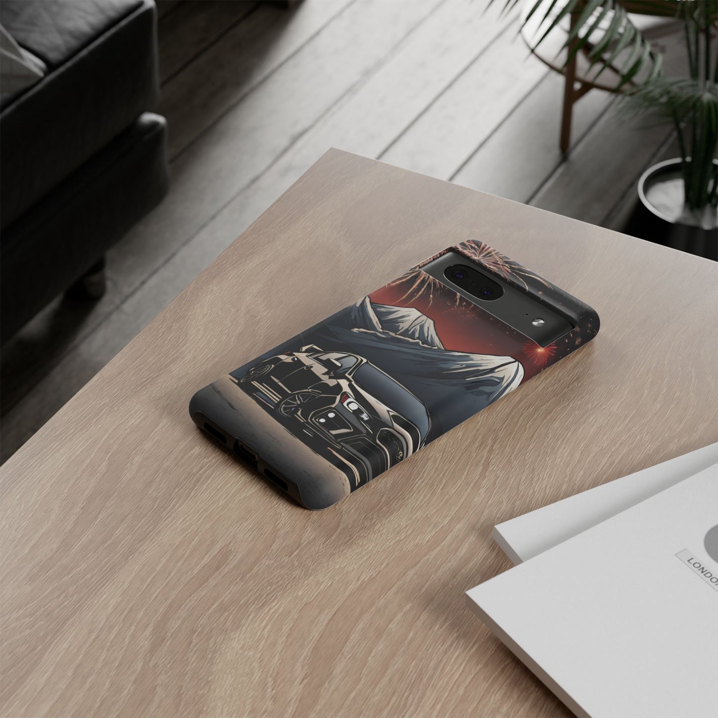 Subaru WRX/STI Fireworks-Dual Layer Ultra Tough Phone Case Google Pixel 7 Matte Printify by The Night Shift Automotive Apparel
