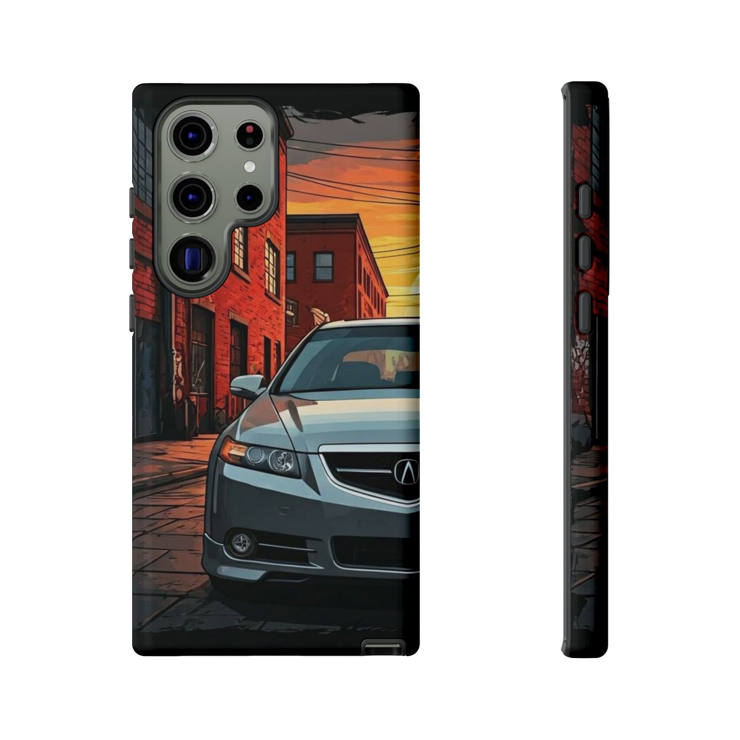 Acura TL Street Life-Dual Layer Ultra Tough Phone Case Printify by The Night Shift Automotive Apparel