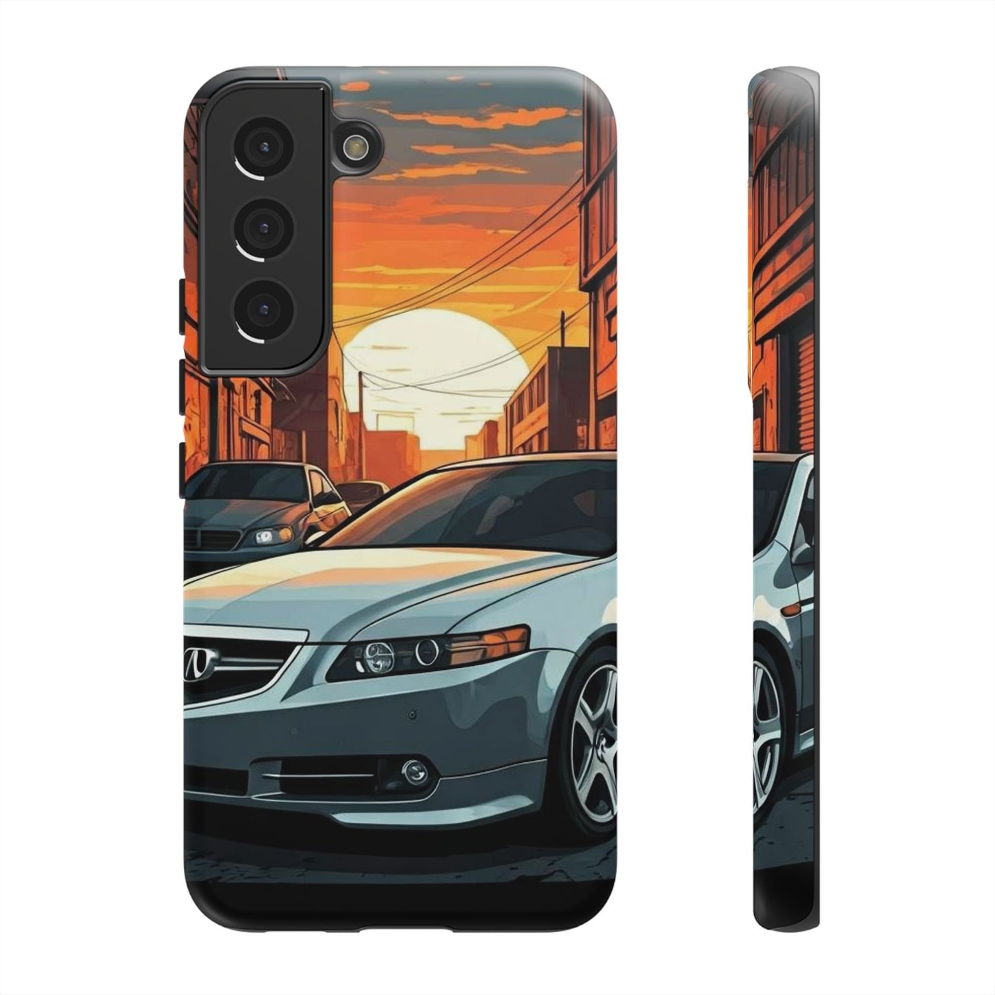 Acura TL Street Life-Dual Layer Ultra Tough Phone Case Printify by The Night Shift Automotive Apparel
