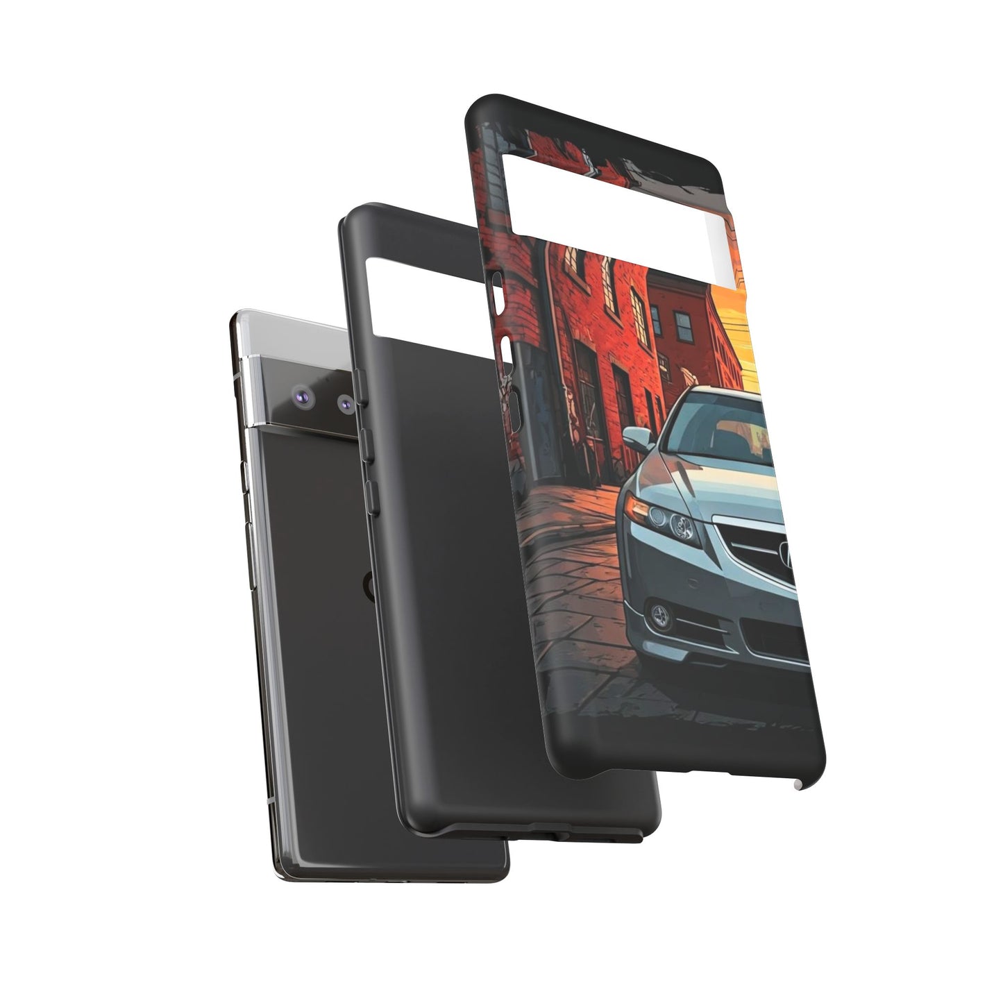 Acura TL Street Life-Dual Layer Ultra Tough Phone Case Printify by The Night Shift Automotive Apparel