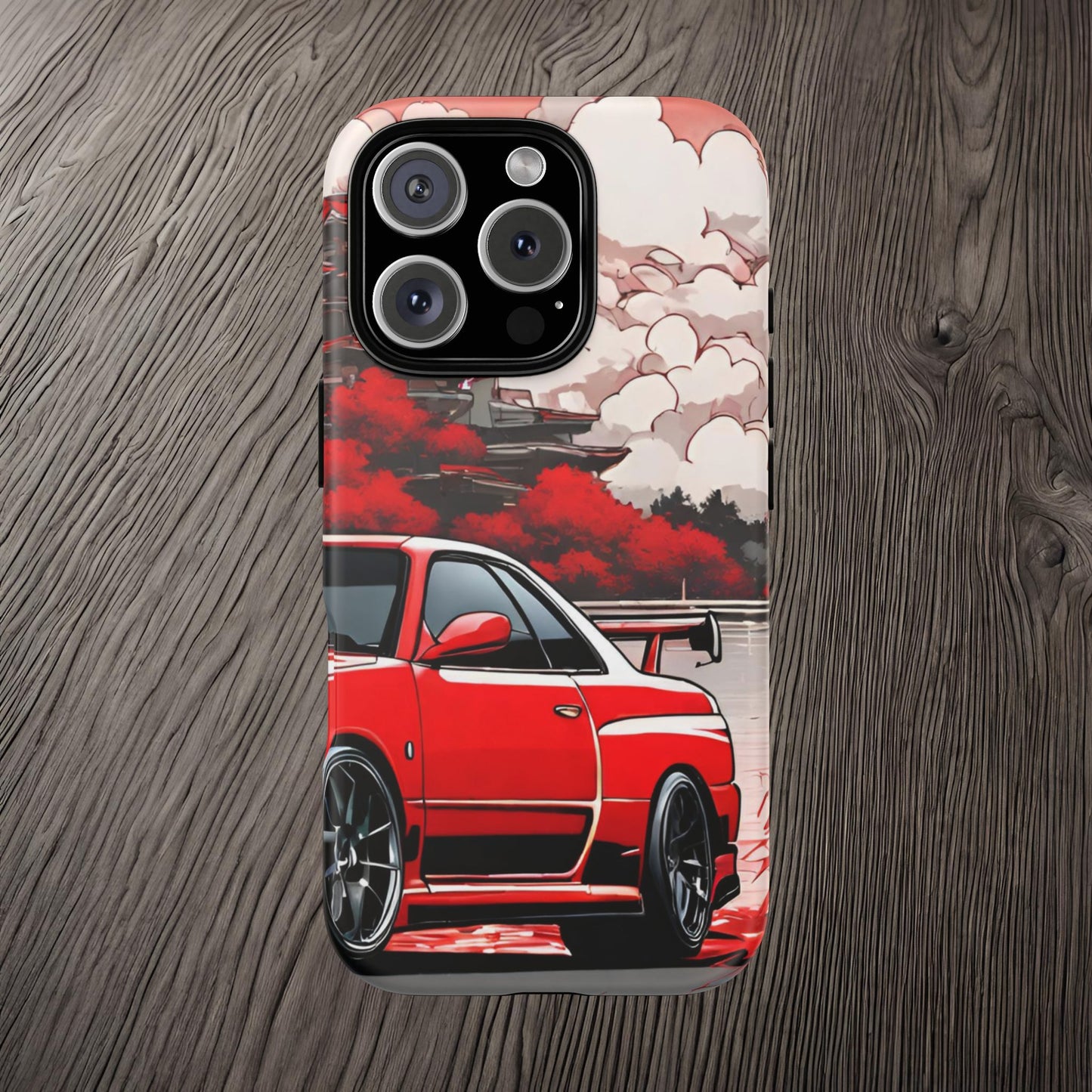 Nissan Skyline R34-Dual Layer Ultra Tough Phone Case Printify by The Night Shift Automotive Apparel