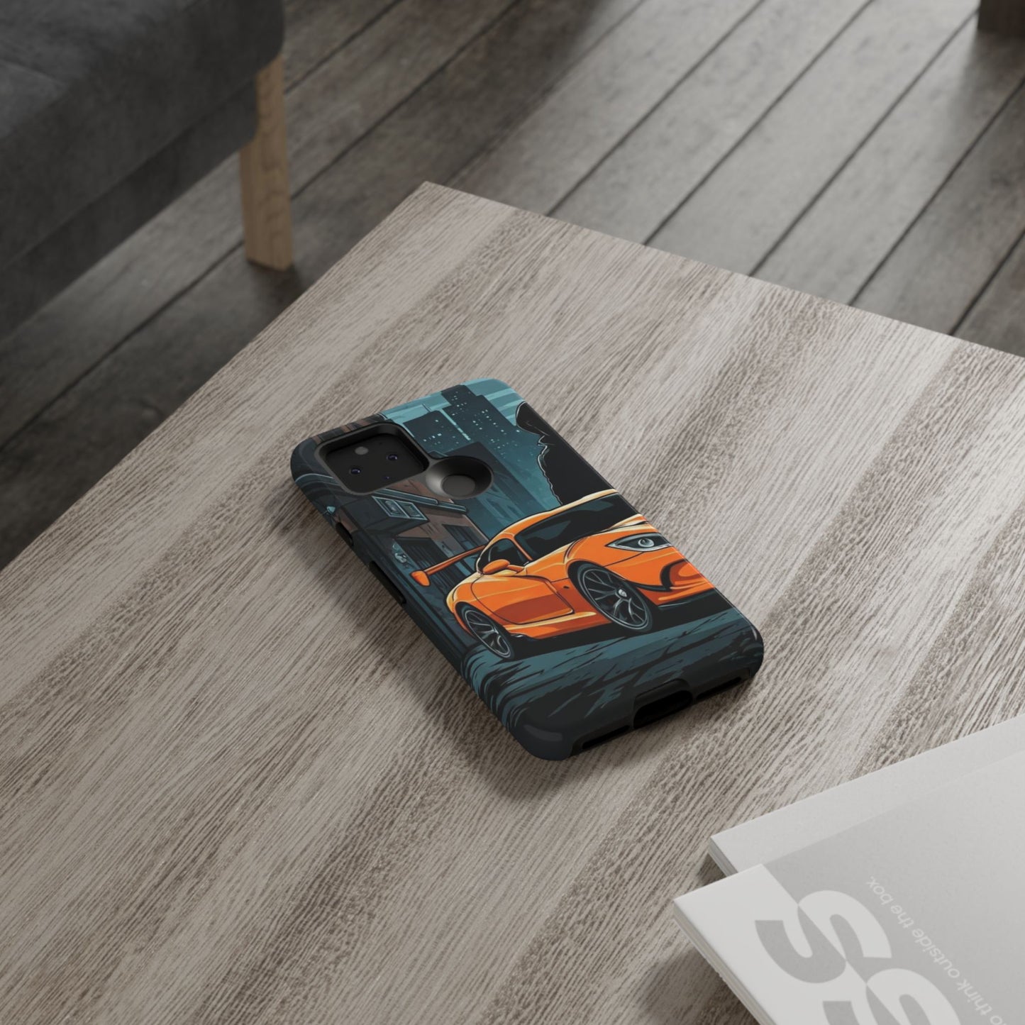 Dodge Viper SRT-10 Street Life-Dual Layer Ultra Tough Phone Case Google Pixel 5 5G Glossy Printify by The Night Shift Automotive Apparel
