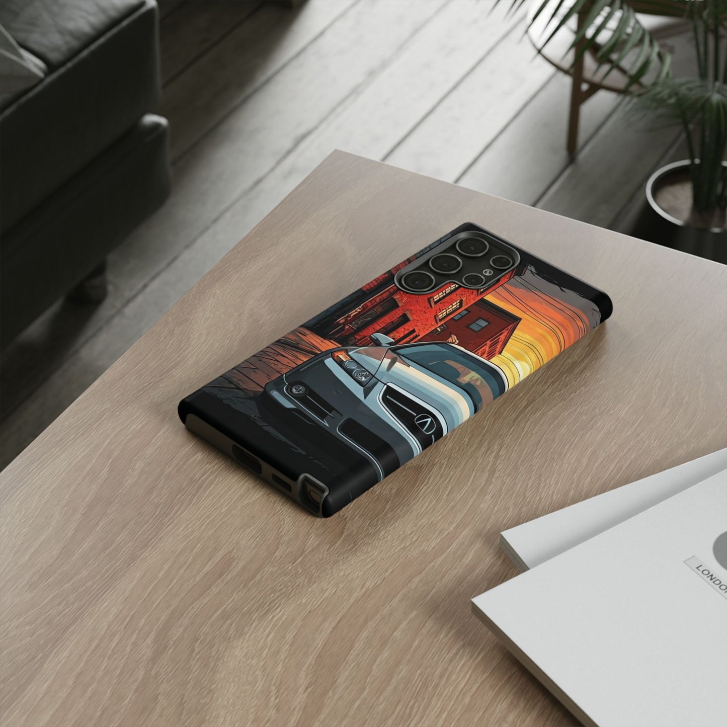 Acura TL Street Life-Dual Layer Ultra Tough Phone Case Samsung Galaxy S22 Ultra Matte Printify by The Night Shift Automotive Apparel