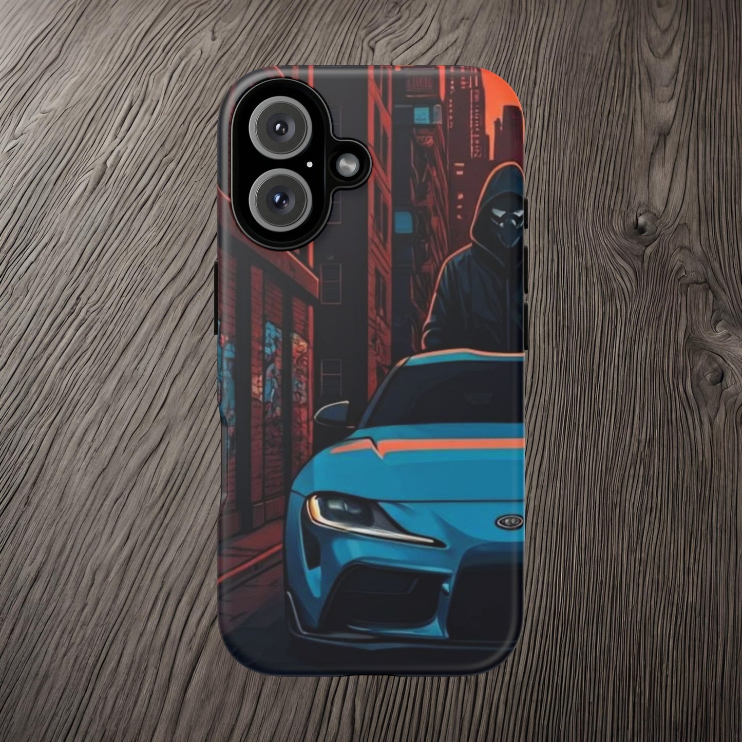 Toyota Supra MK-V Street Life-Dual Layer Ultra Tough Phone Case Printify by The Night Shift Automotive Apparel