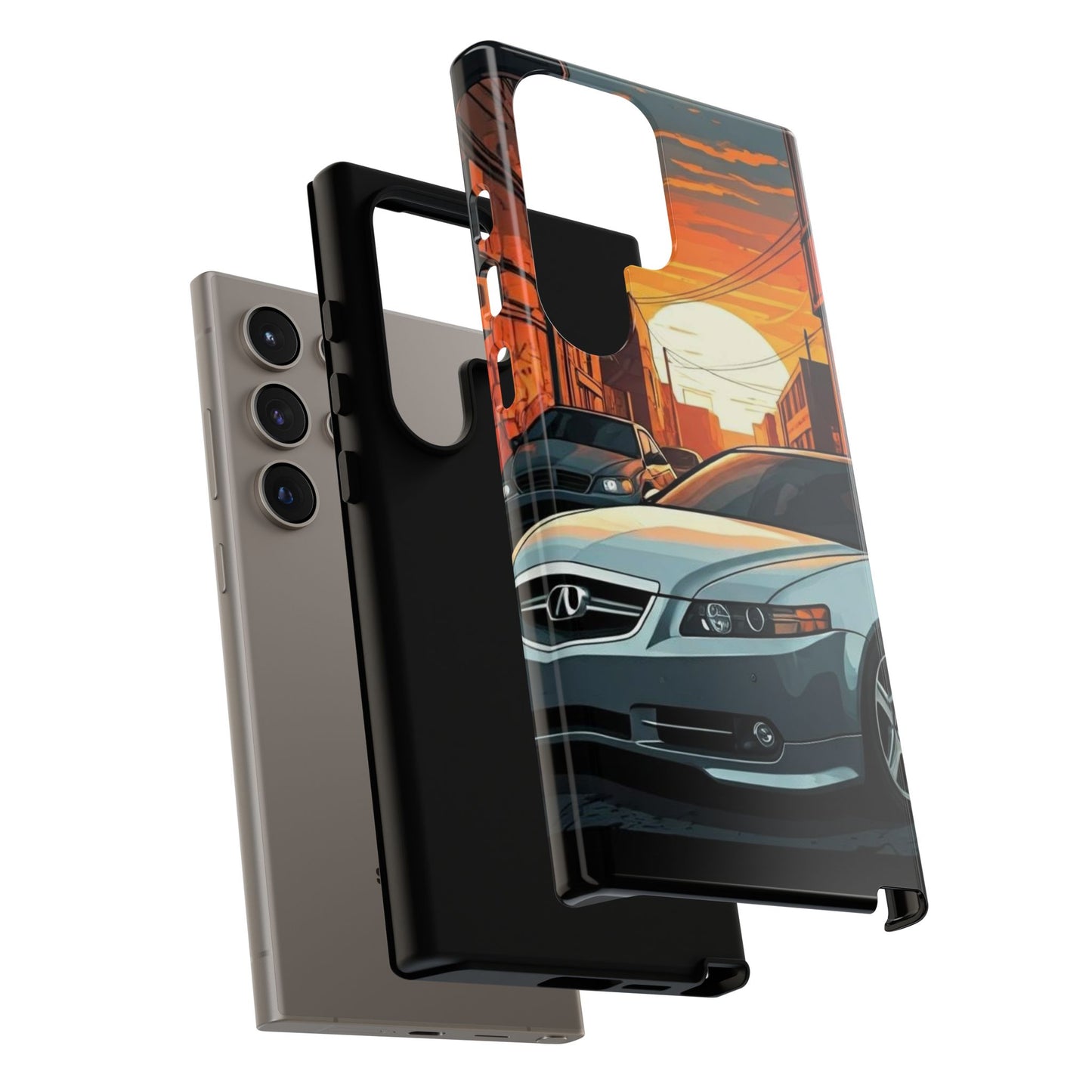 Acura TL Street Life-Dual Layer Ultra Tough Phone Case Printify by The Night Shift Automotive Apparel