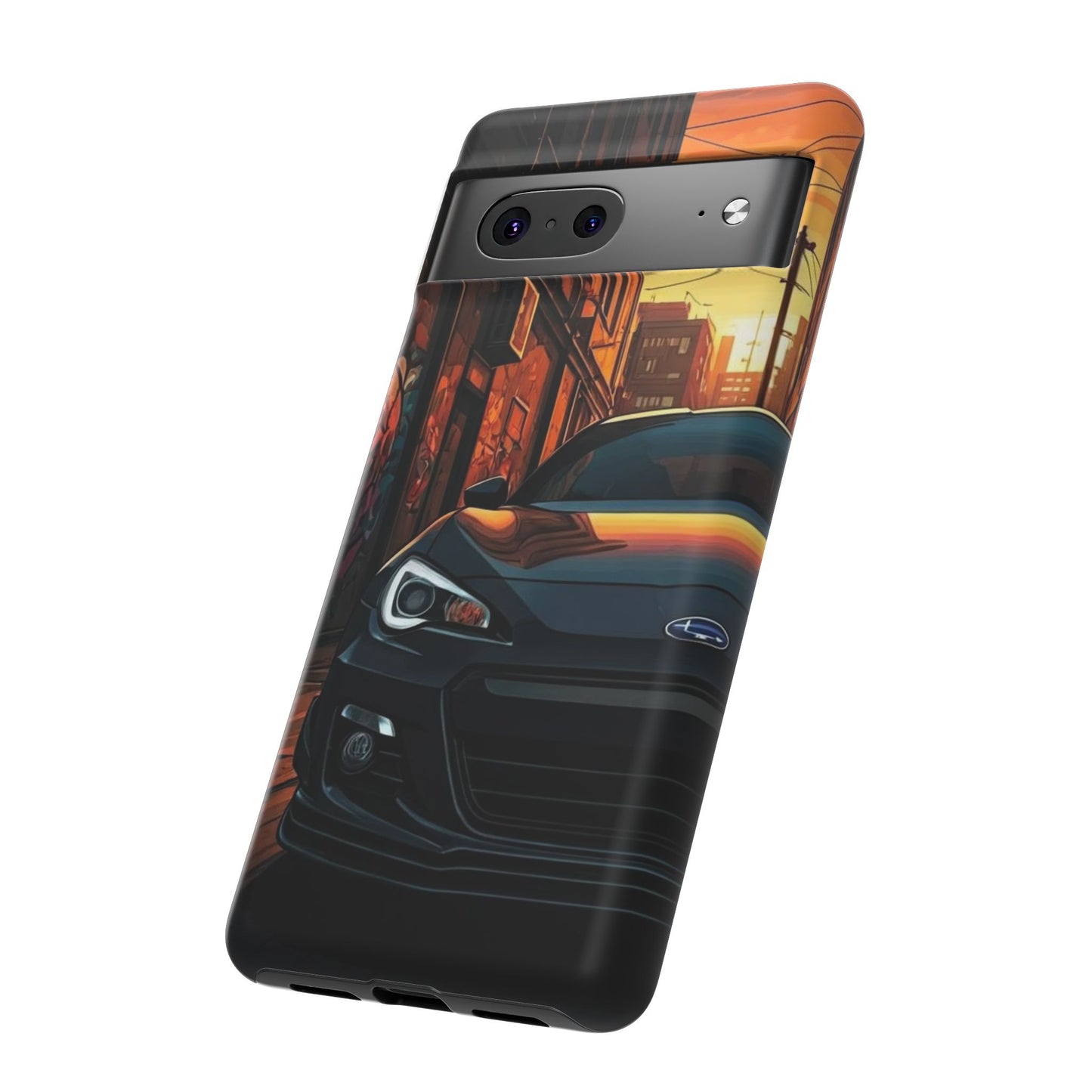 Subaru BRZ Street Life-Dual Layer Ultra Tough Phone Case Printify by The Night Shift Automotive Apparel