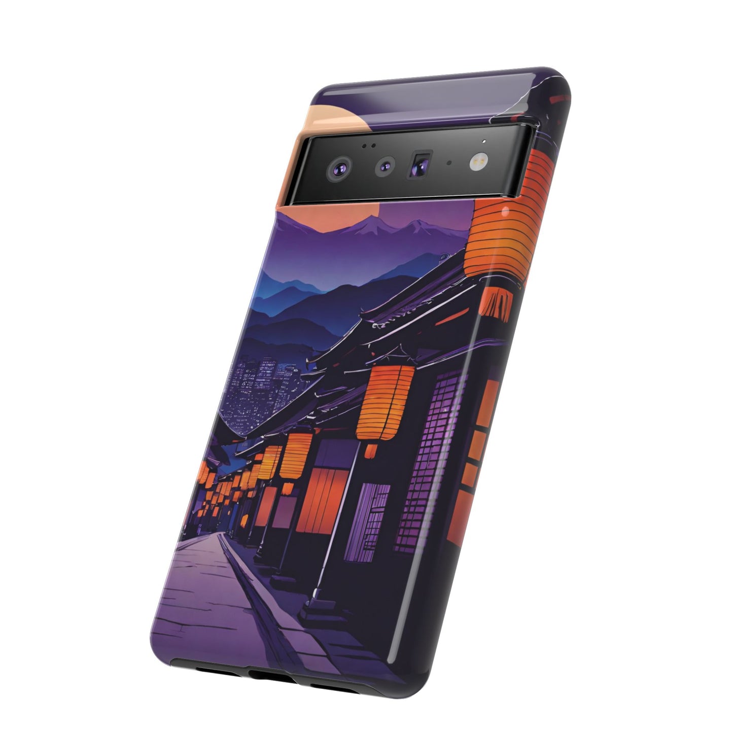Traditional Japanese Village Countryside-Dual Layer Ultra Tough Phone Case Printify by The Night Shift Automotive Apparel