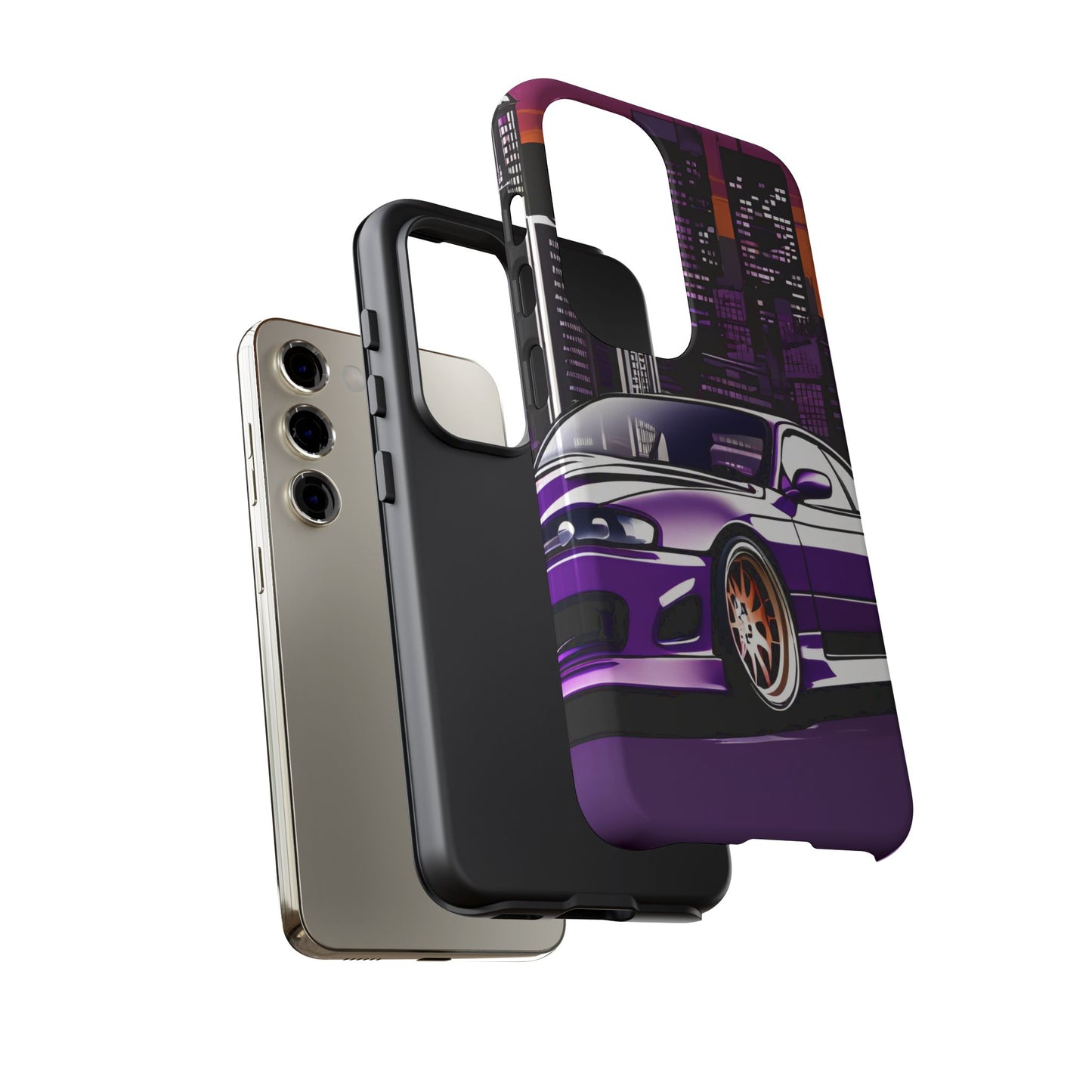 Nissan 240sx S15-Dual Layer Ultra Tough Phone Case Printify by The Night Shift Automotive Apparel