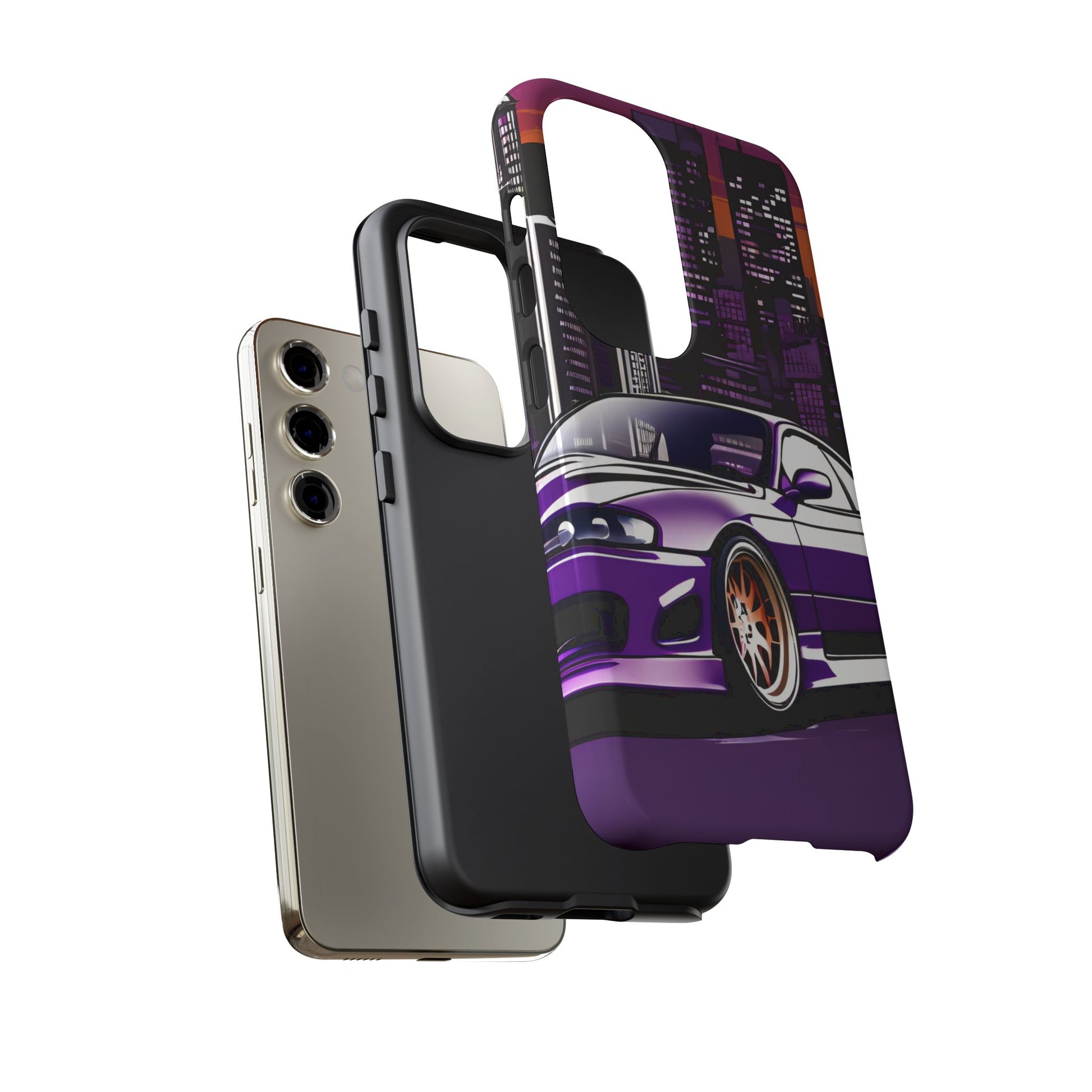 Nissan 240sx S15-Dual Layer Ultra Tough Phone Case Printify by The Night Shift Automotive Apparel