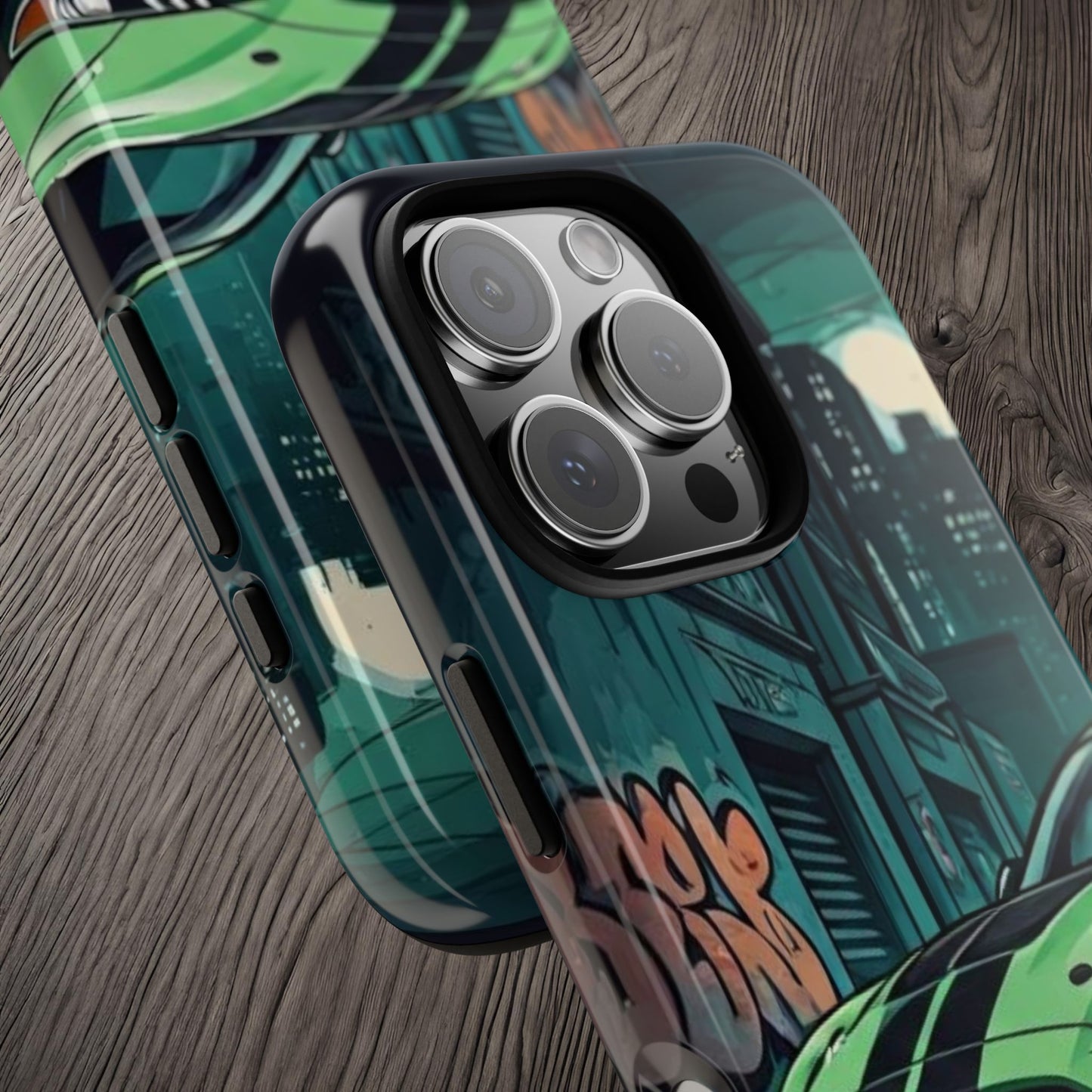 Ford Mustang Shelby GT500 Street Life-Dual Layer Ultra Tough Phone Case Printify by The Night Shift Automotive Apparel