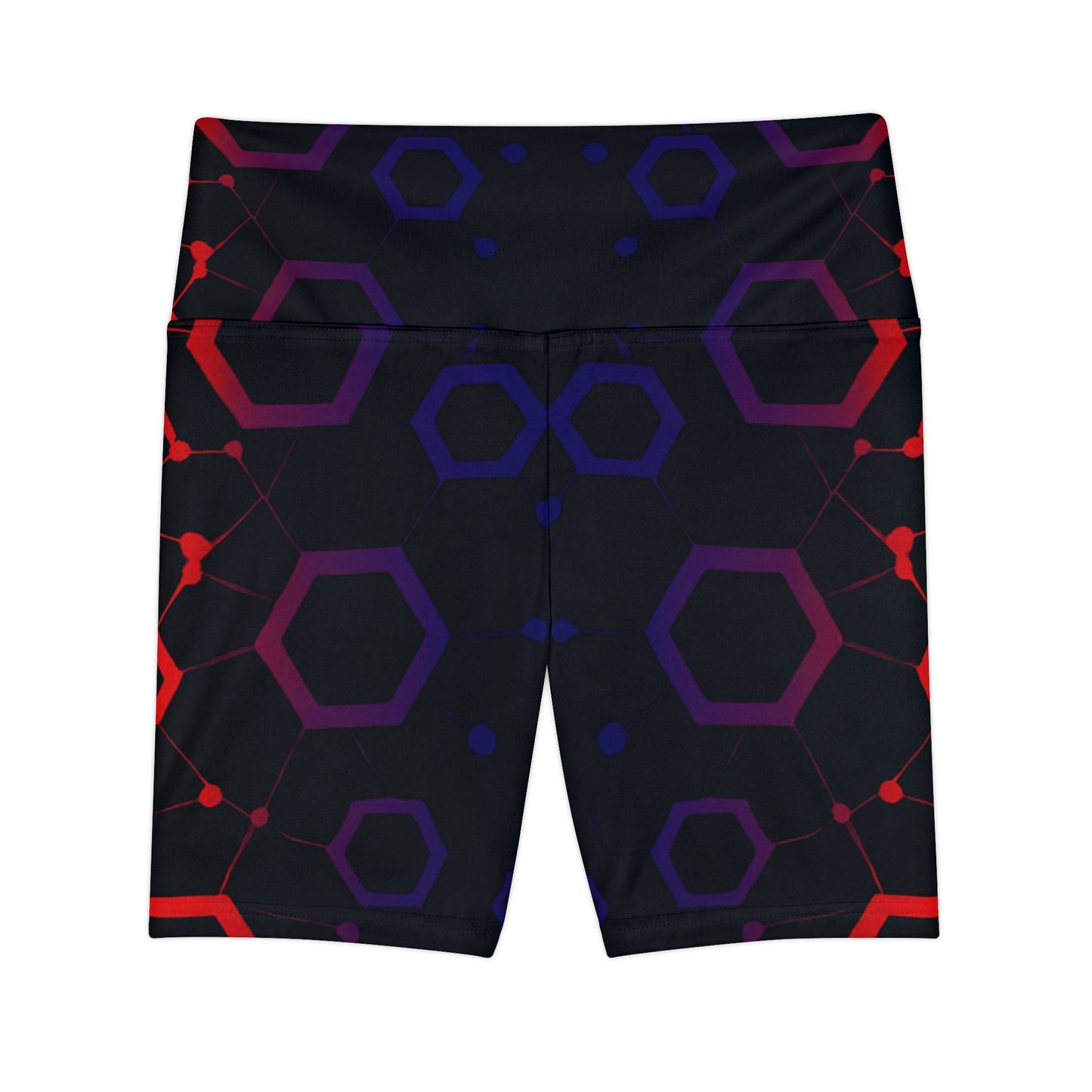 Women's Gym & Fitness Biker Shorts Printify by The Night Shift Automotive Apparel
