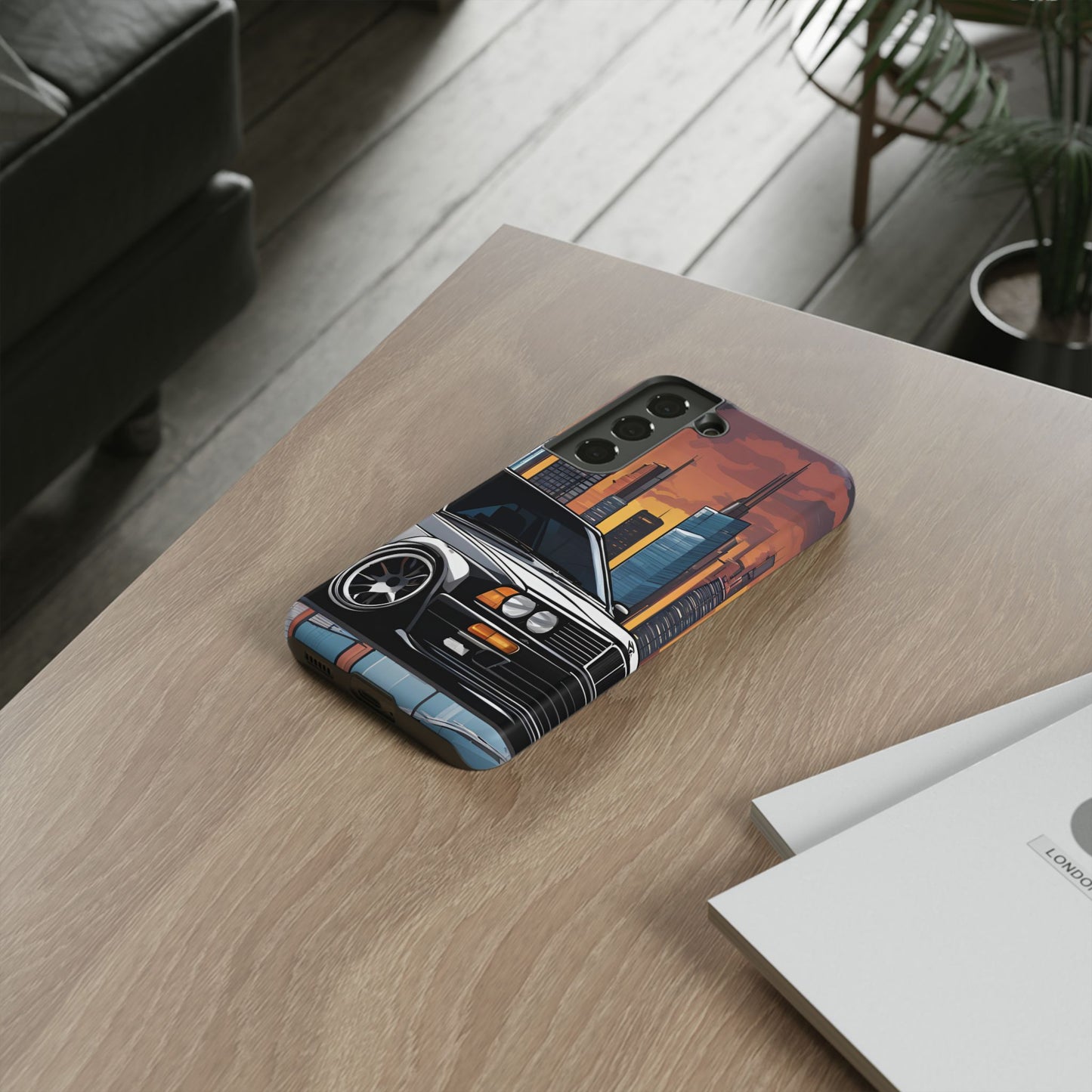 BMW E30 M3-Dual Layer Ultra Tough Phone Case Samsung Galaxy S22 Matte Printify by The Night Shift Automotive Apparel