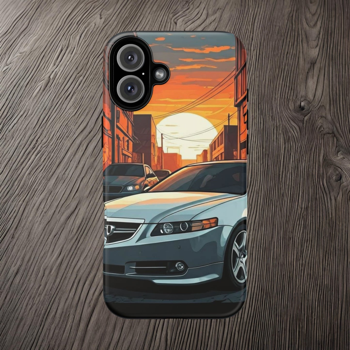 Acura TL Street Life-Dual Layer Ultra Tough Phone Case Printify by The Night Shift Automotive Apparel