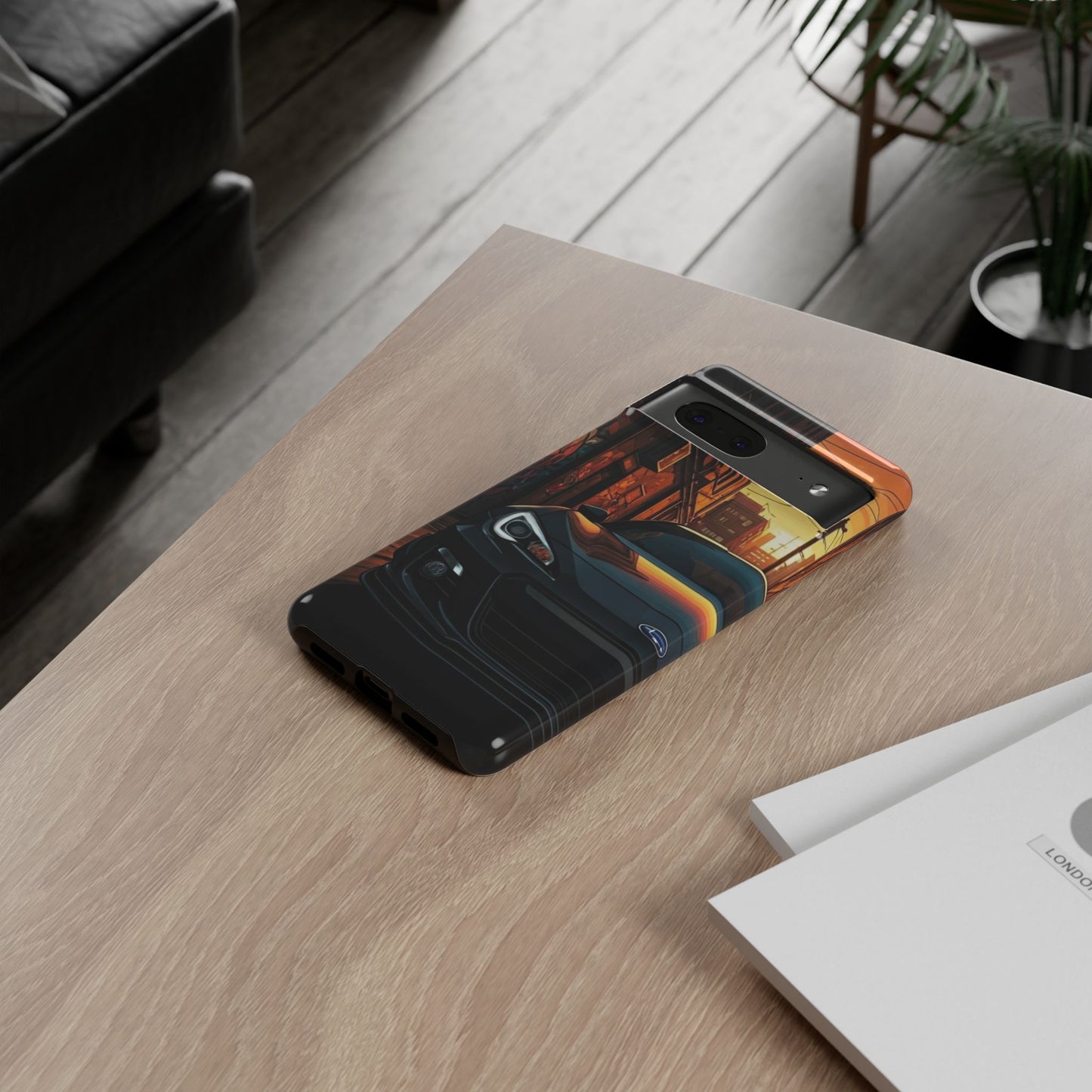 Subaru BRZ Street Life-Dual Layer Ultra Tough Phone Case Google Pixel 7 Glossy Printify by The Night Shift Automotive Apparel