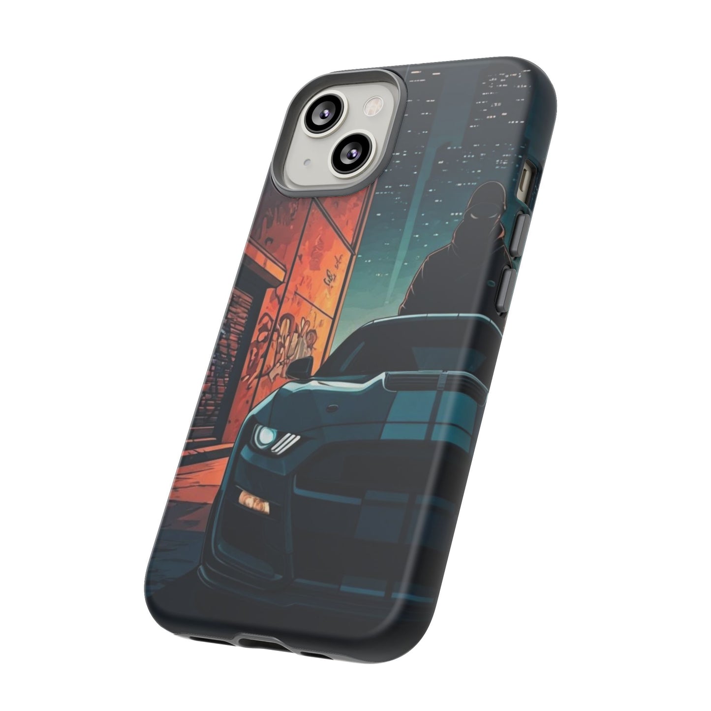 Ford Mustang Shelby GT350 Street Life-Dual Layer Ultra Tough Phone Case Printify by The Night Shift Automotive Apparel