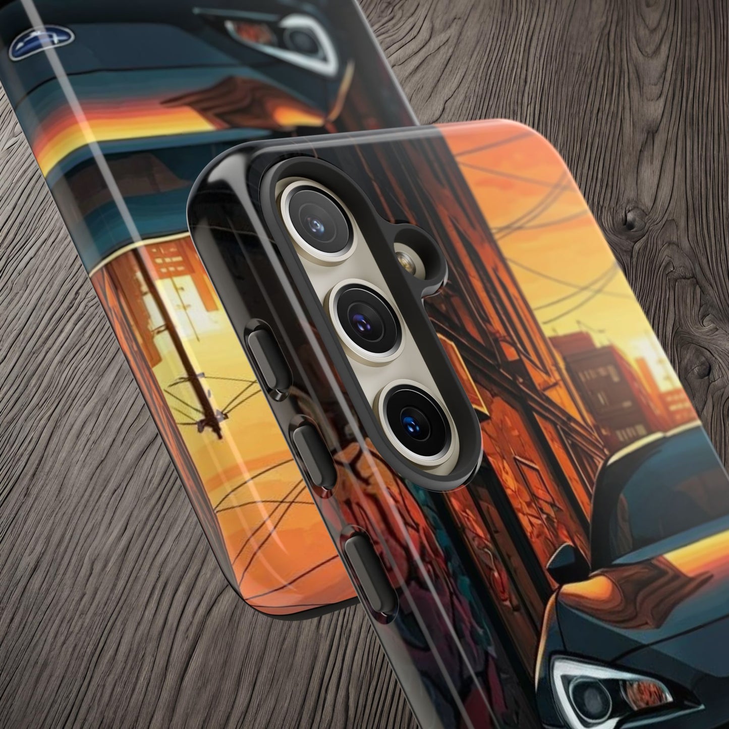 Subaru BRZ Street Life-Dual Layer Ultra Tough Phone Case Printify by The Night Shift Automotive Apparel