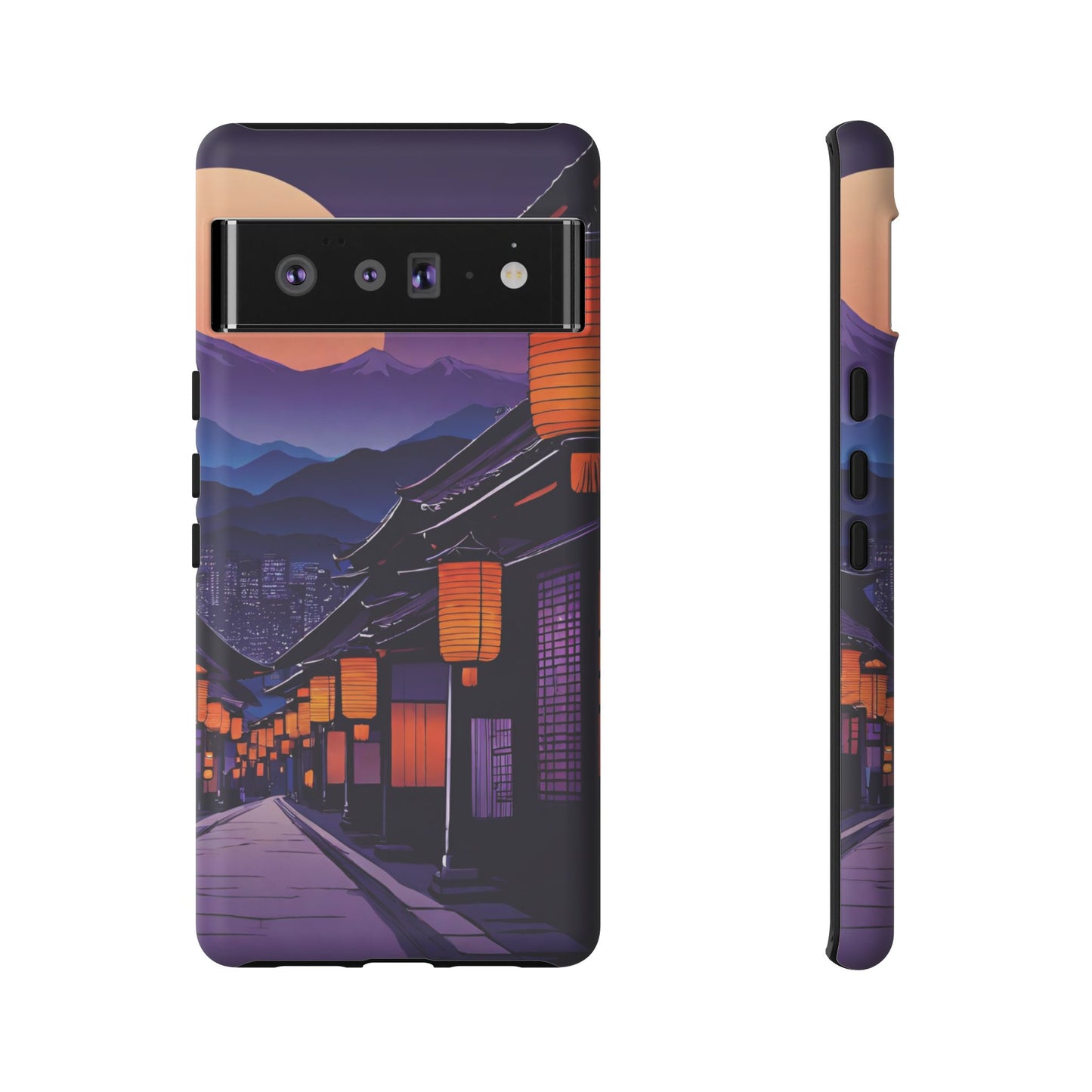Traditional Japanese Village Countryside-Dual Layer Ultra Tough Phone Case Printify by The Night Shift Automotive Apparel