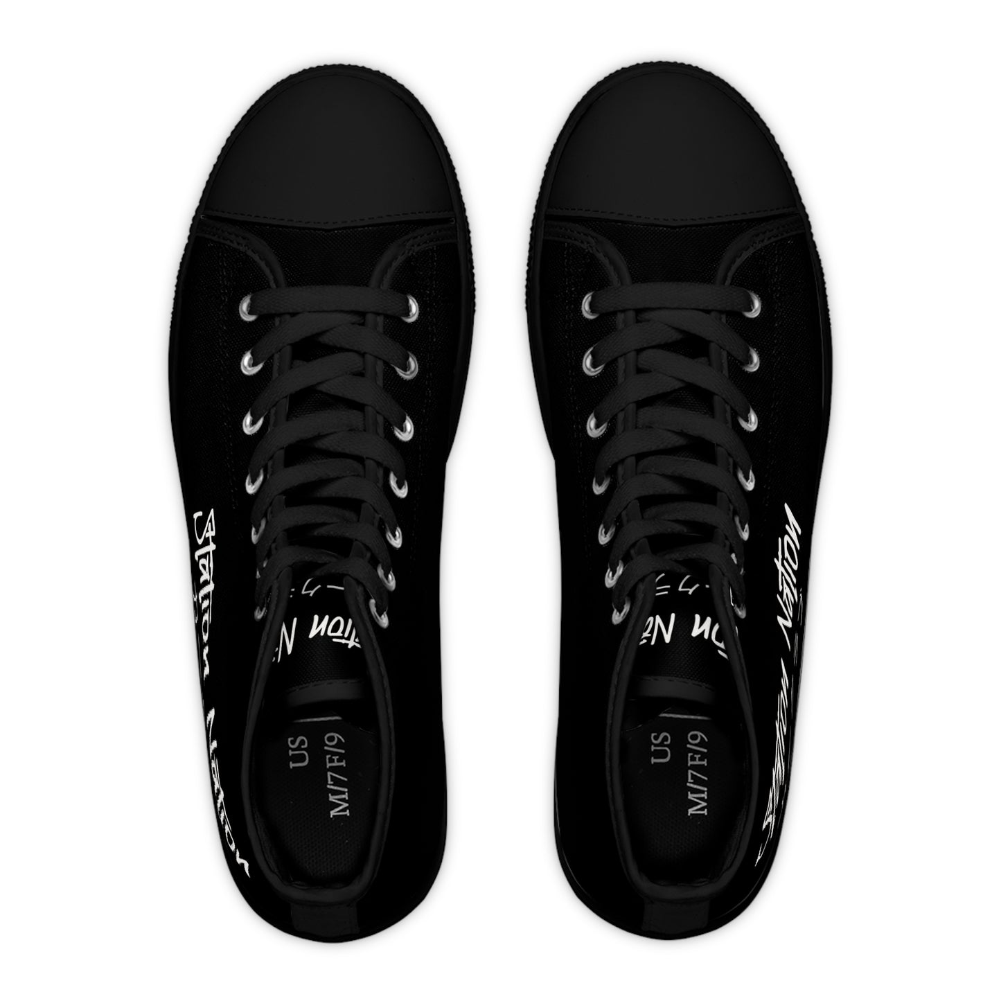 Station Nation Women's-High Top Sneakers