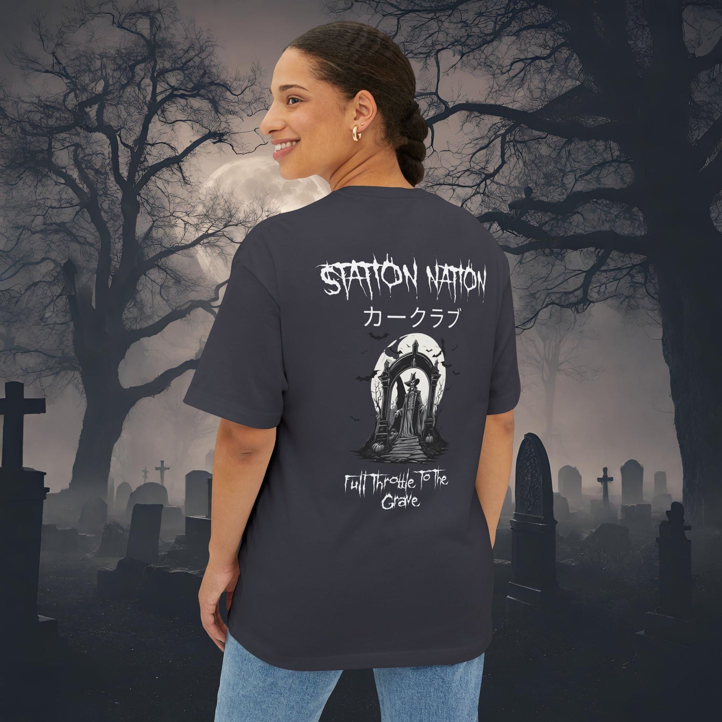 🧟 HALLOWEEN LIMITED EDITION-Premium, Ultra Soft Oversized Boxy Tee